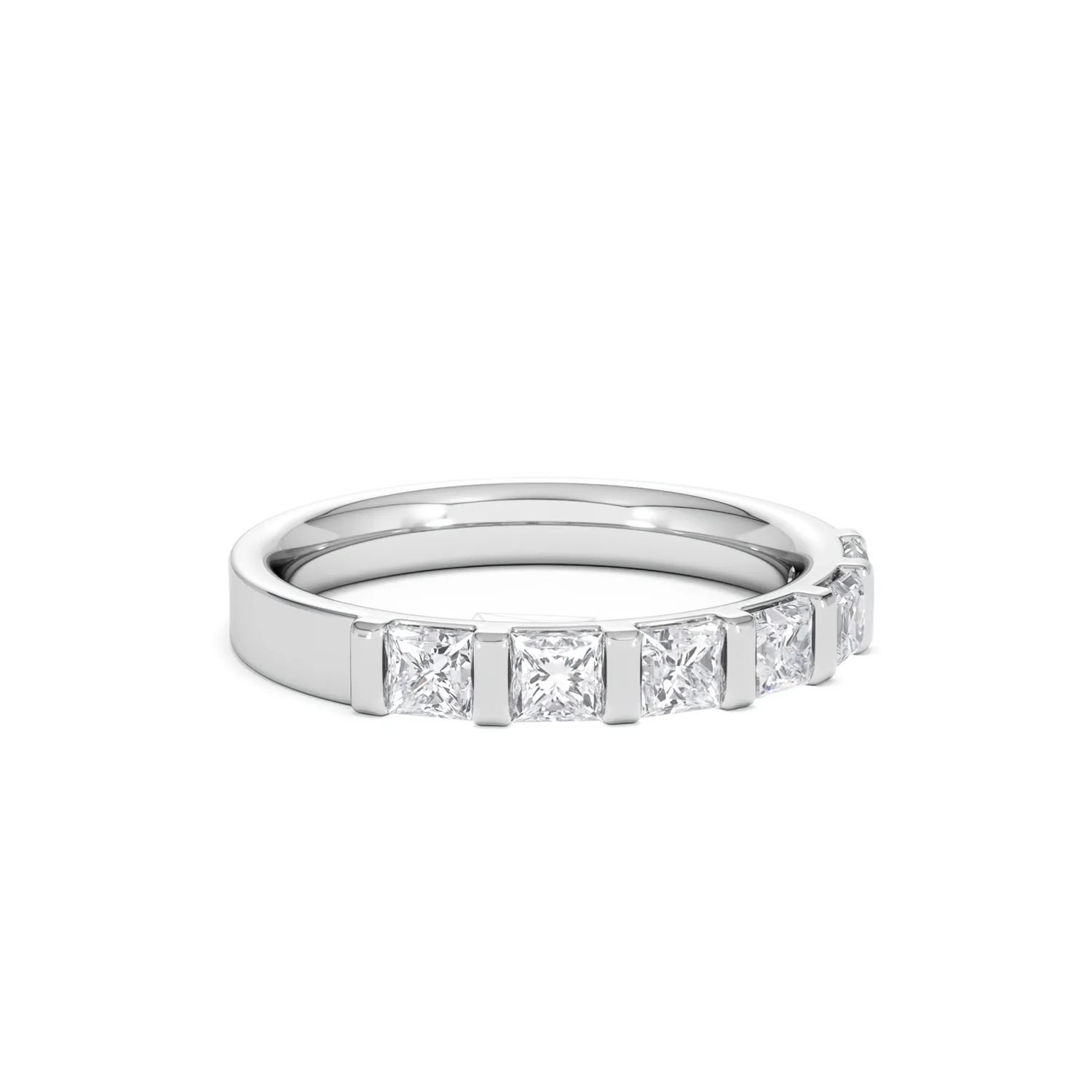 OLIVIA 18K White Gold Diamond ETERNITY RING 1.00CT G/VS - Image 16
