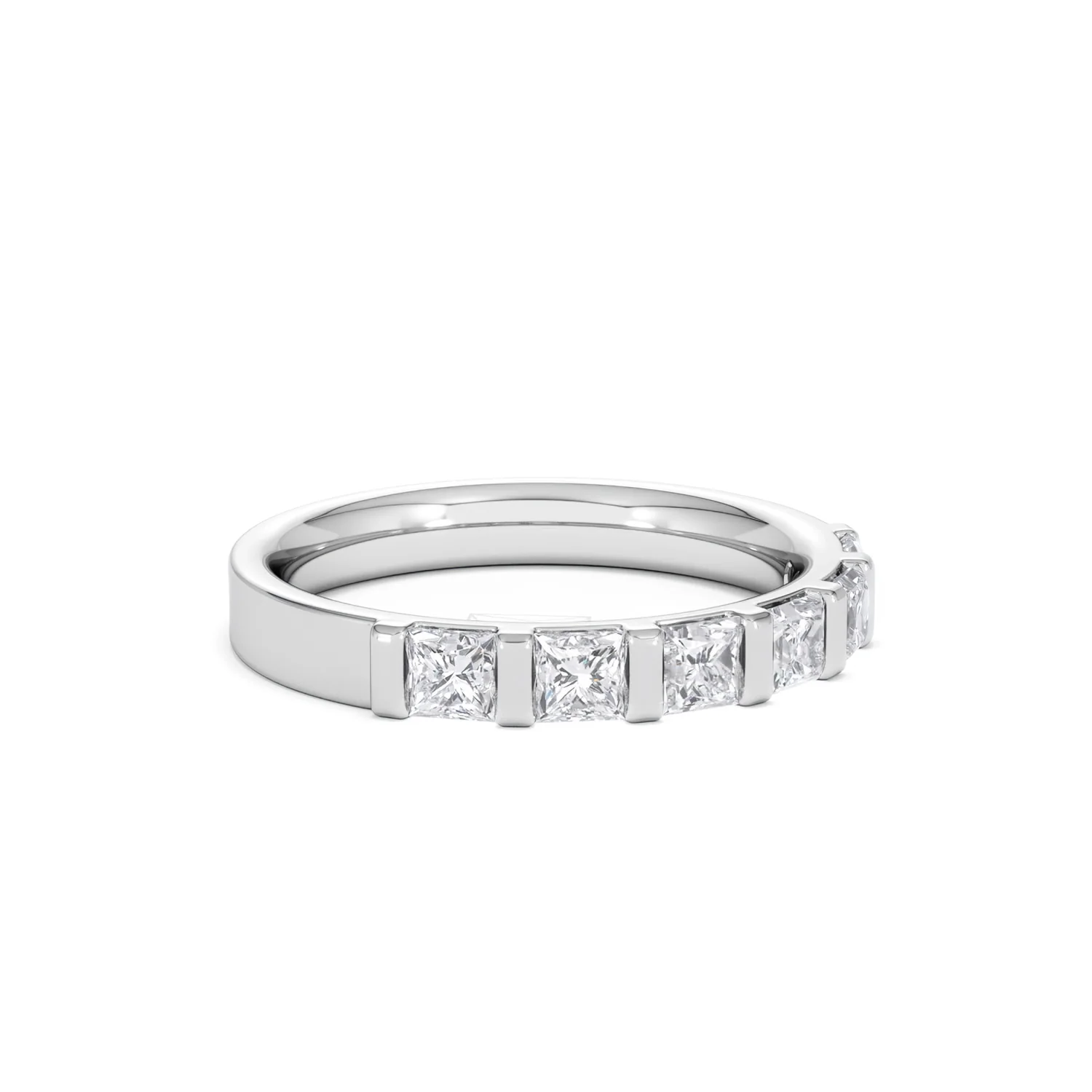 OLIVIA 18K White Gold Diamond ETERNITY RING 1.00CT G/VS - Image 17