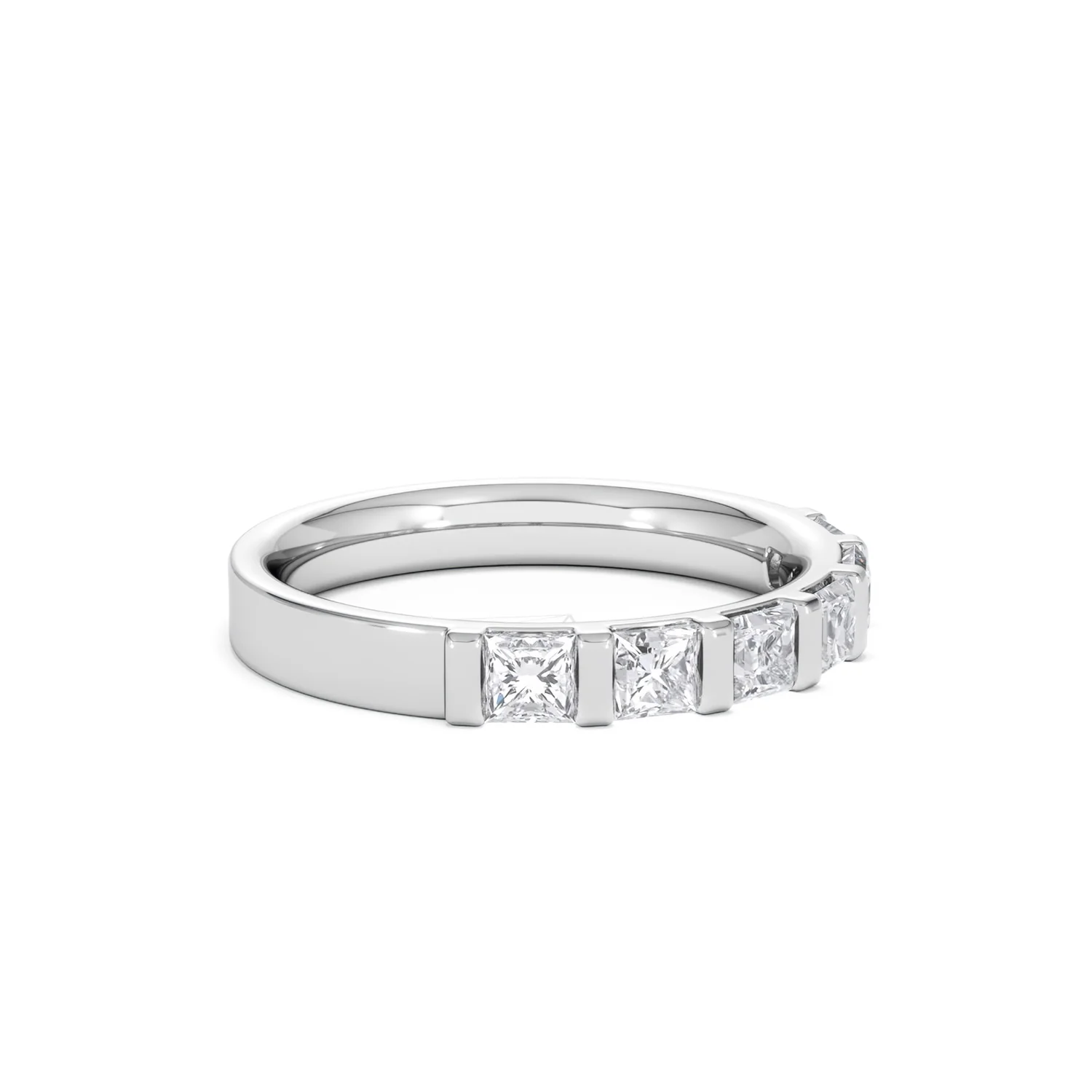 OLIVIA 18K White Gold Diamond ETERNITY RING 1.00CT G/VS - Image 20
