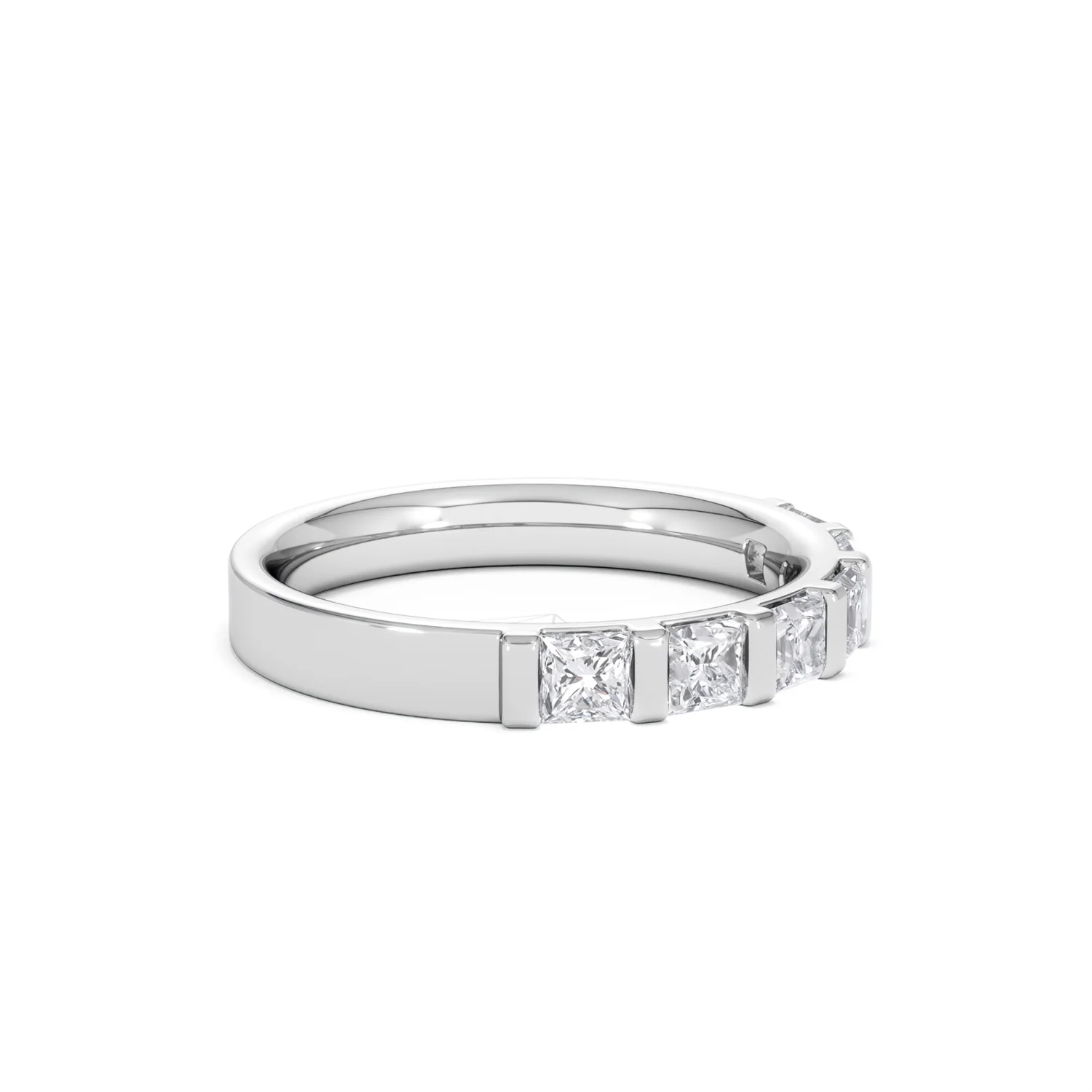 OLIVIA 18K White Gold Diamond ETERNITY RING 1.00CT G/VS - Image 22