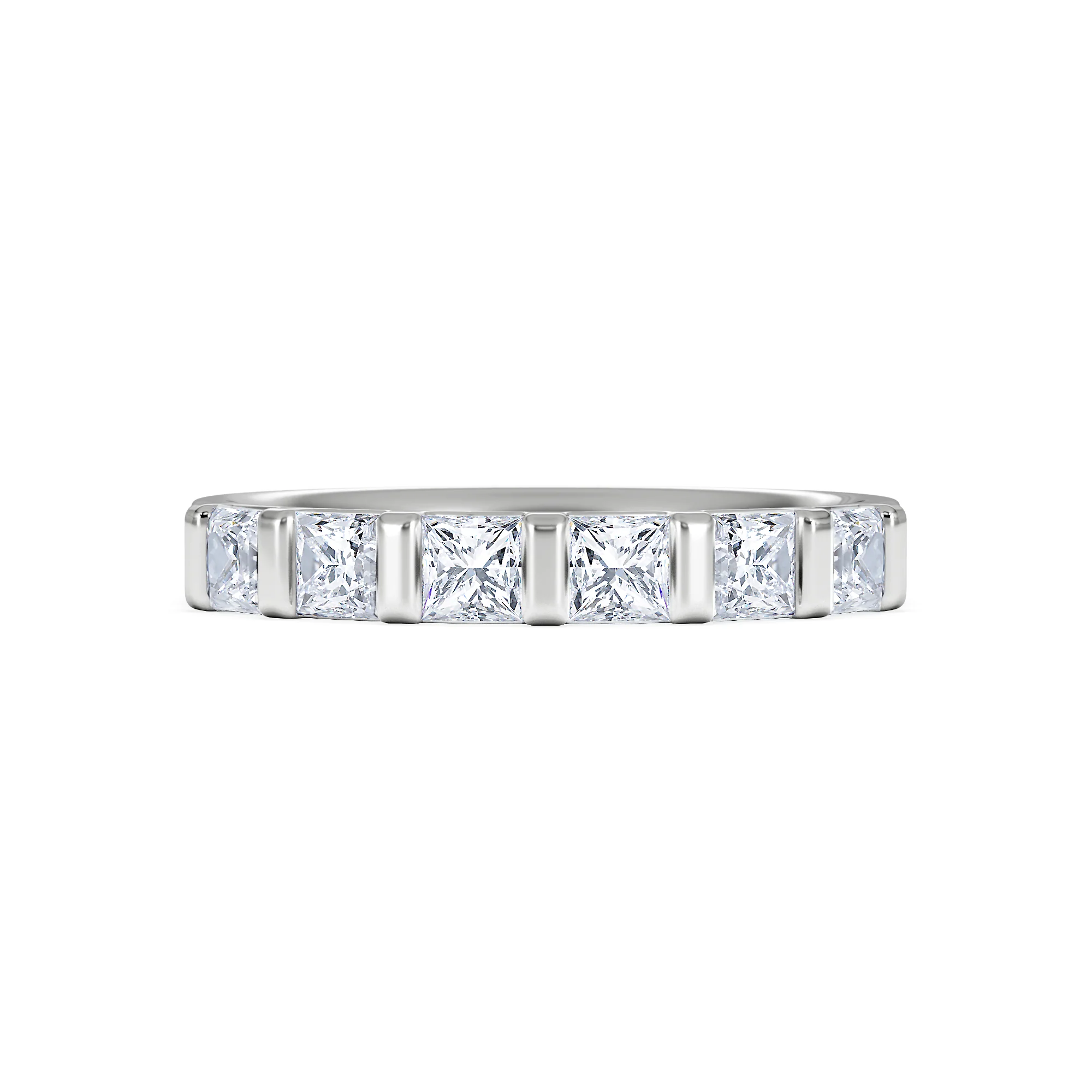 OLIVIA 18K White Gold Diamond ETERNITY RING 1.00CT G/VS - Image 6