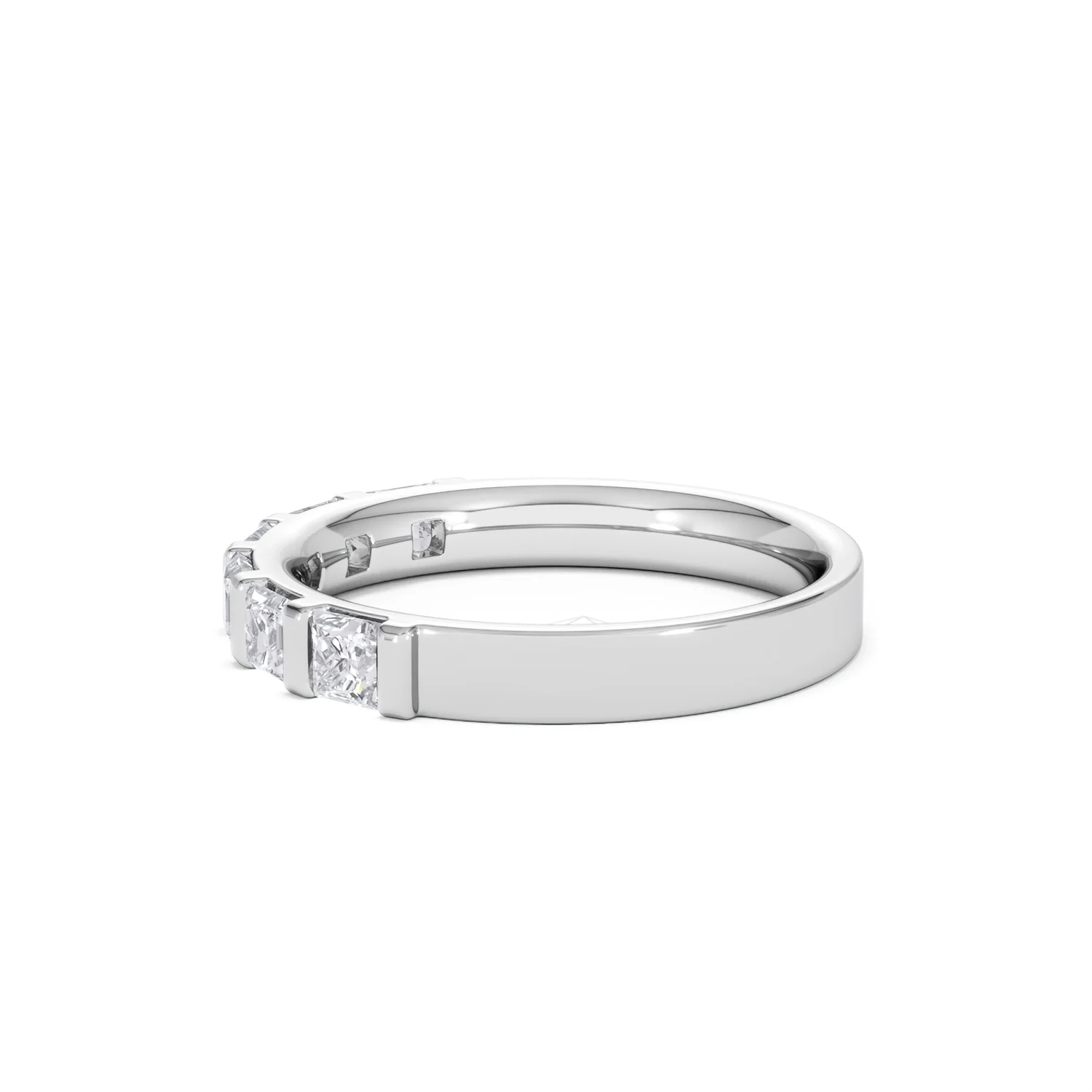OLIVIA 18K White Gold Diamond ETERNITY RING 1.00CT G/VS - Image 67