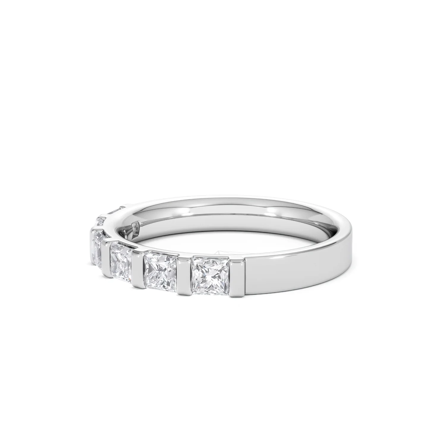 OLIVIA 18K White Gold Diamond ETERNITY RING 1.00CT G/VS - Image 74