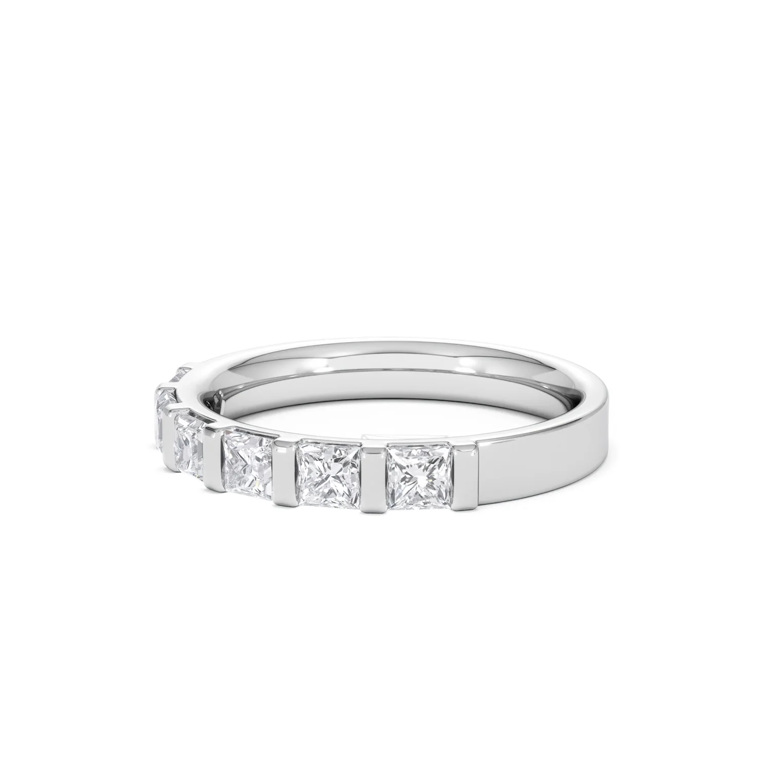 OLIVIA 18K White Gold Diamond ETERNITY RING 1.00CT G/VS - Image 77
