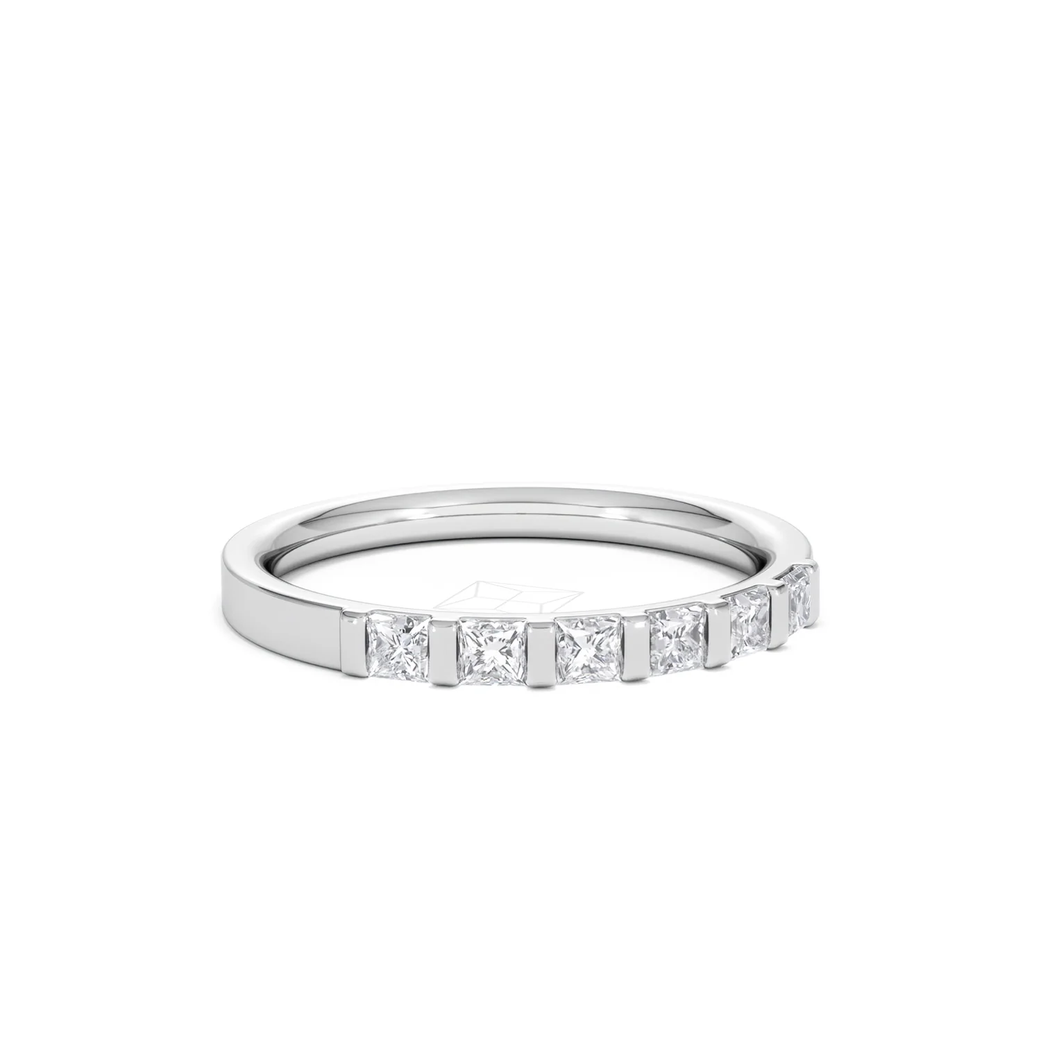 OLIVIA PLATINUM Diamond ETERNITY RING 0.50CT G/VS - Image 13