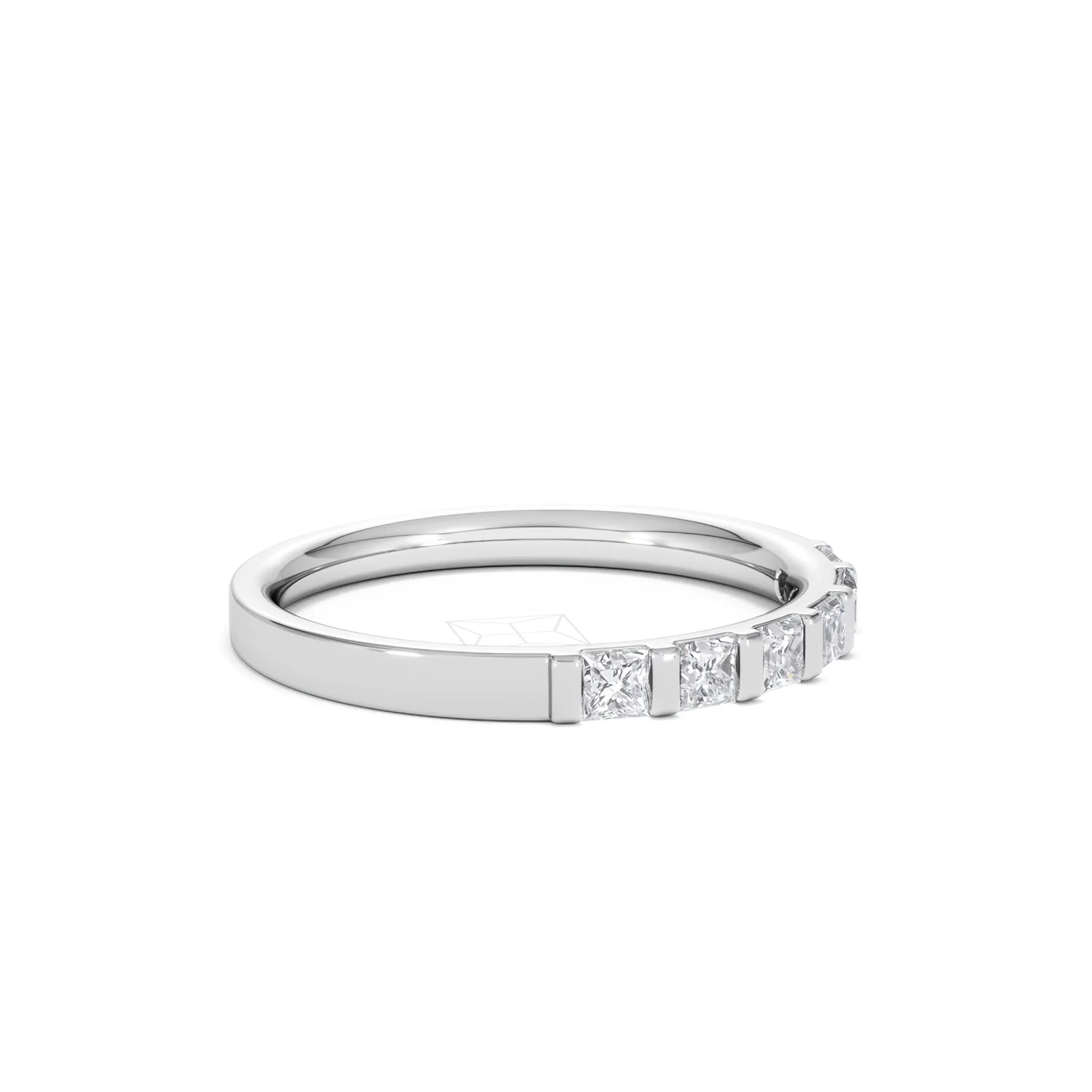 OLIVIA PLATINUM Diamond ETERNITY RING 0.50CT G/VS - Image 21