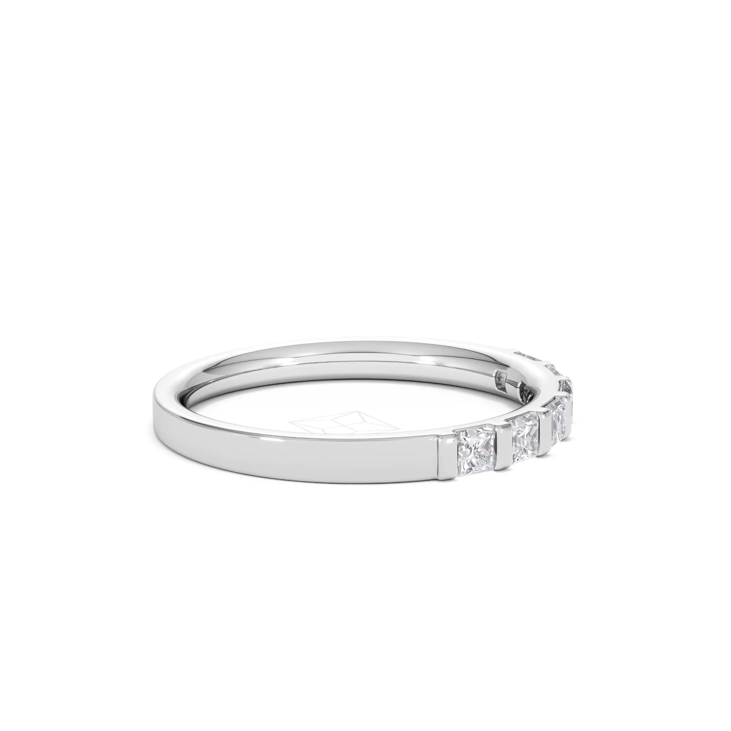 OLIVIA PLATINUM Diamond ETERNITY RING 0.50CT G/VS - Image 25
