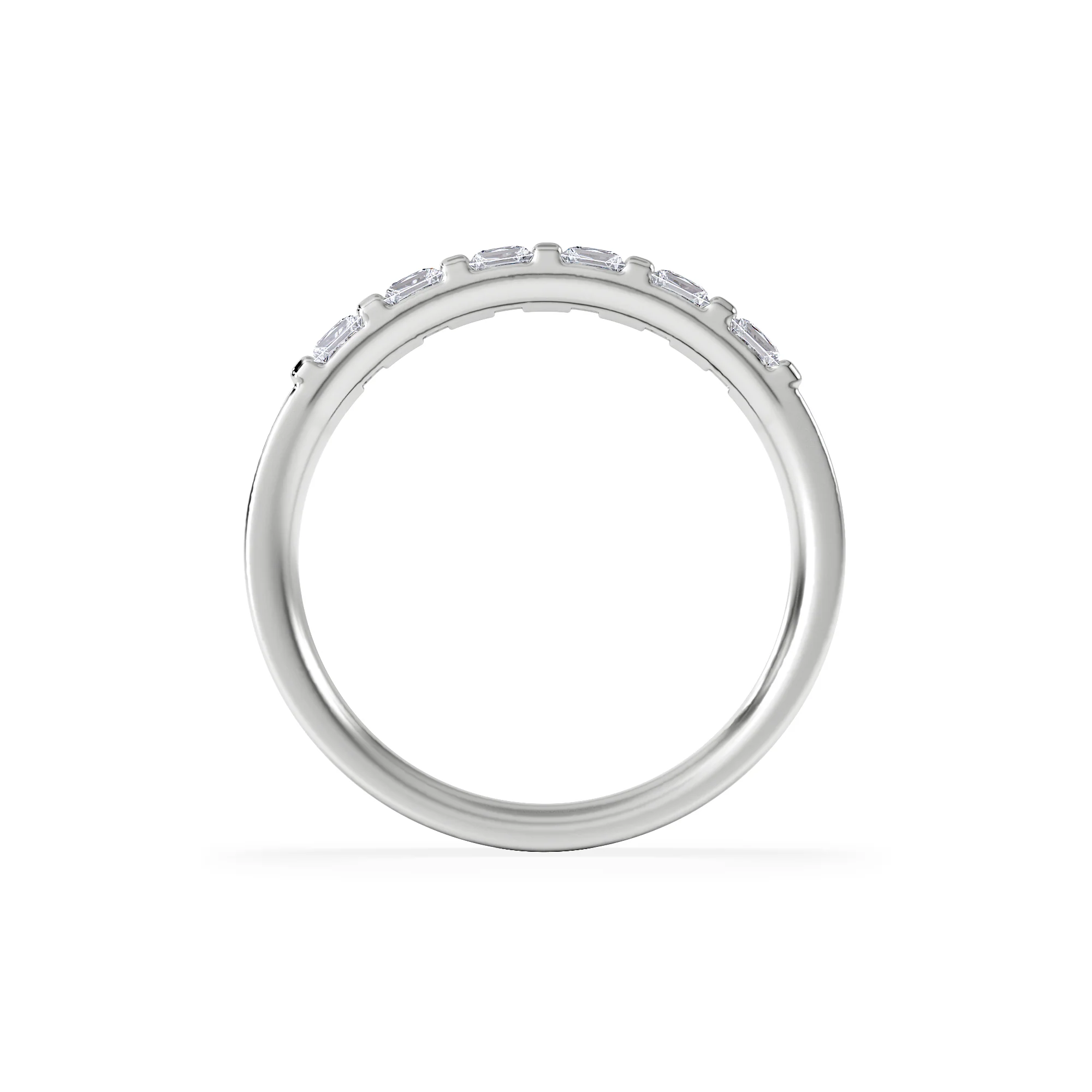 OLIVIA PLATINUM Diamond ETERNITY RING 0.50CT G/VS - Image 3