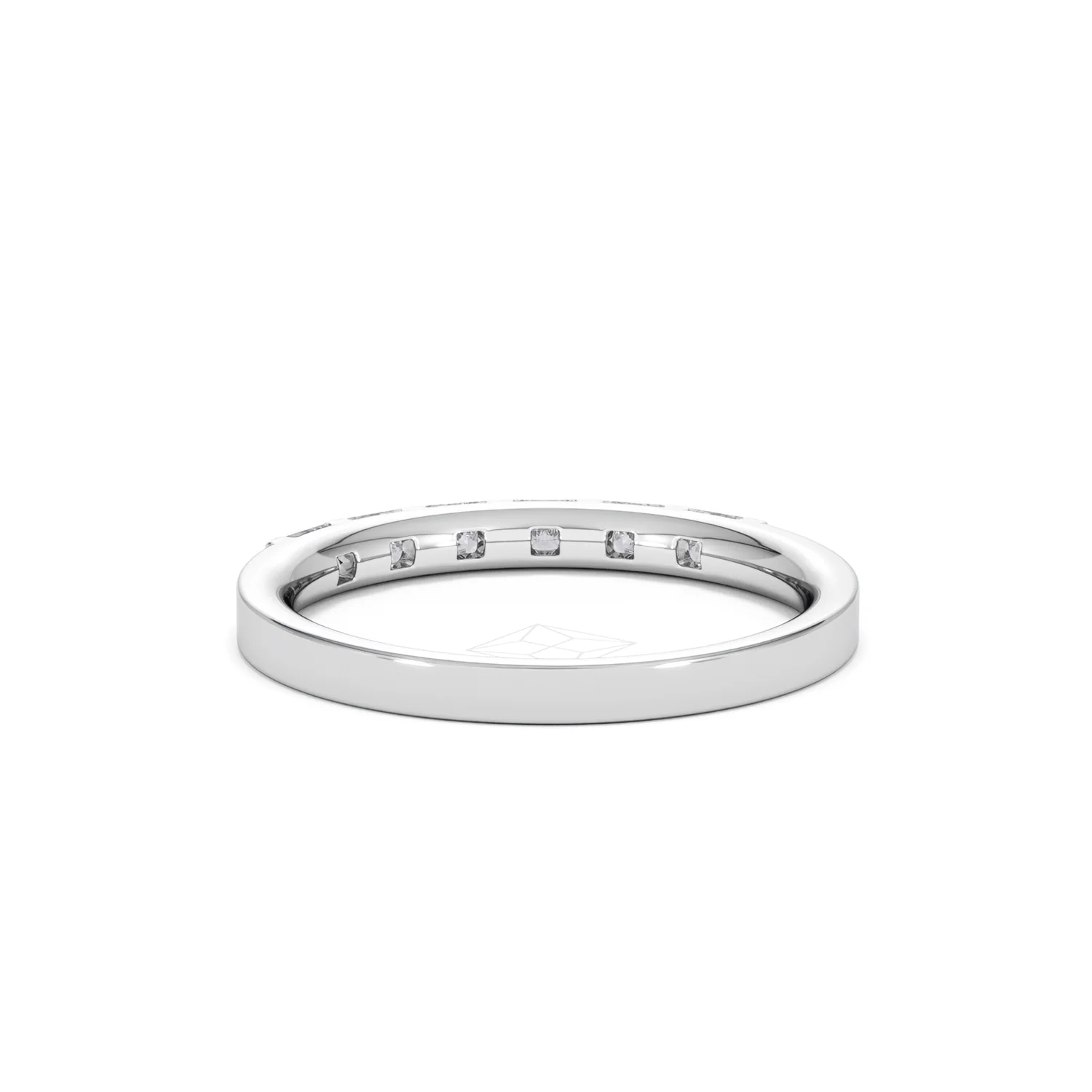 OLIVIA PLATINUM Diamond ETERNITY RING 0.50CT G/VS - Image 50