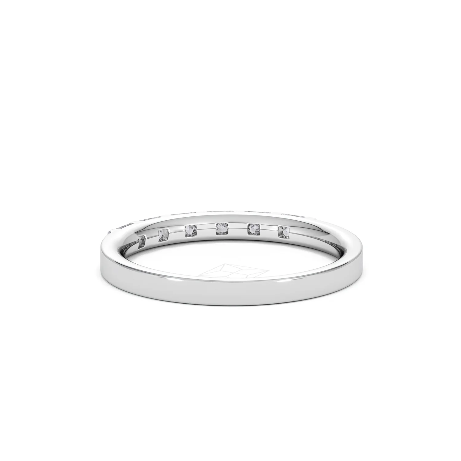 OLIVIA PLATINUM Diamond ETERNITY RING 0.50CT G/VS - Image 51