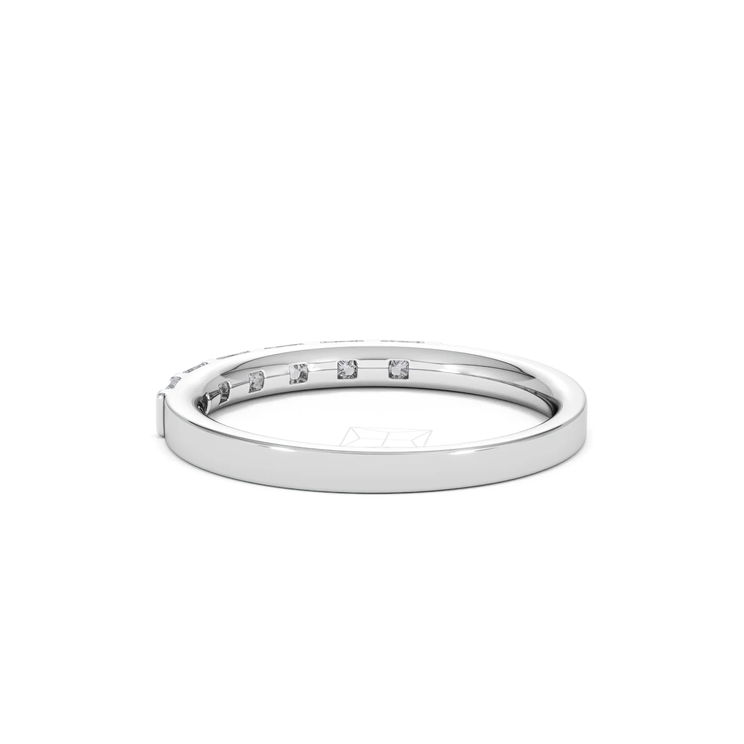 OLIVIA PLATINUM Diamond ETERNITY RING 0.50CT G/VS - Image 56