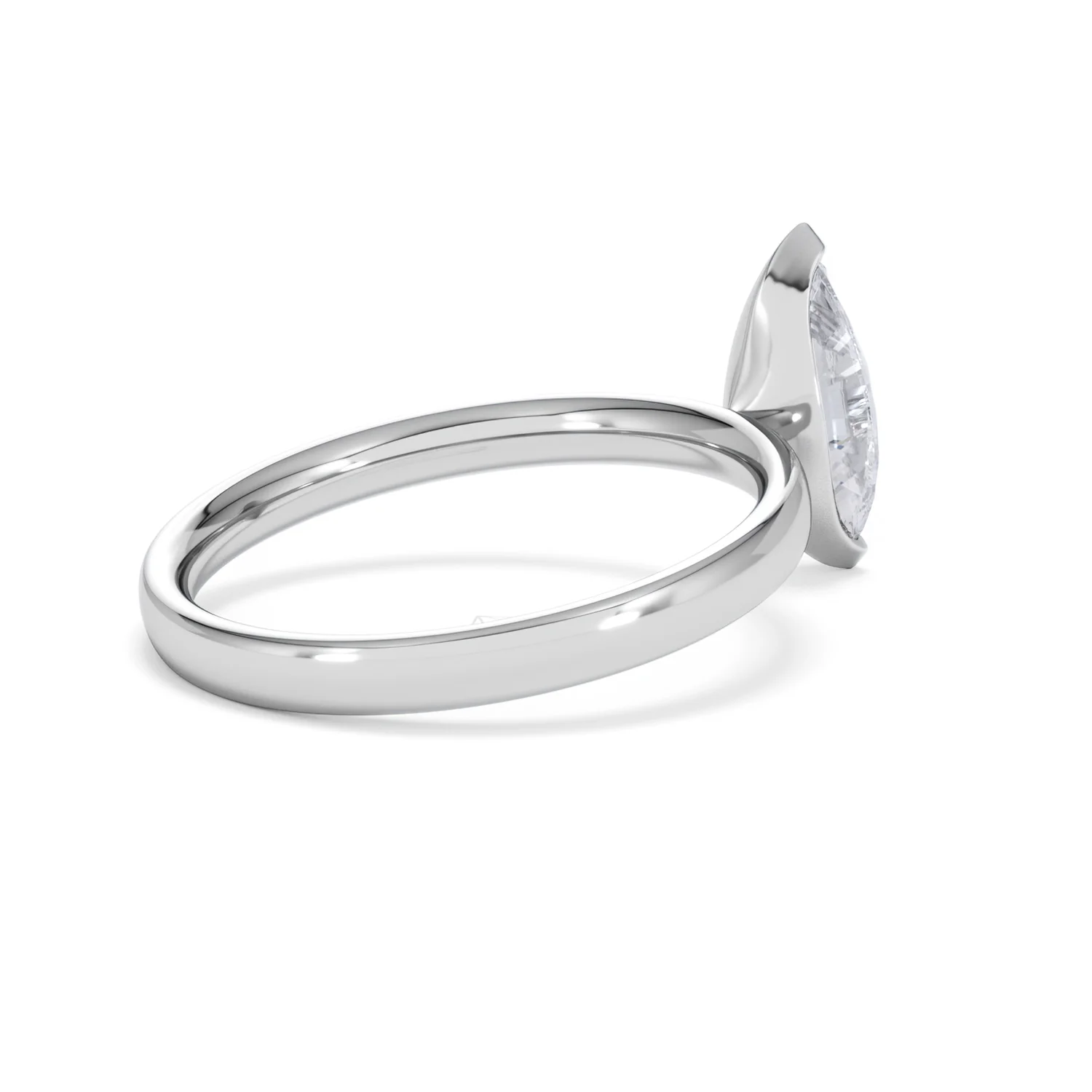 Origin 1.00ct Marquise Cut Lab Diamond Solitaire Engagement Ring in Platinum - Image 36