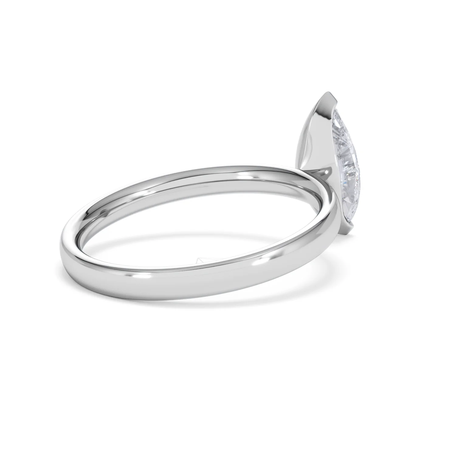 Origin 1.00ct Marquise Cut Lab Diamond Solitaire Engagement Ring in Platinum - Image 37