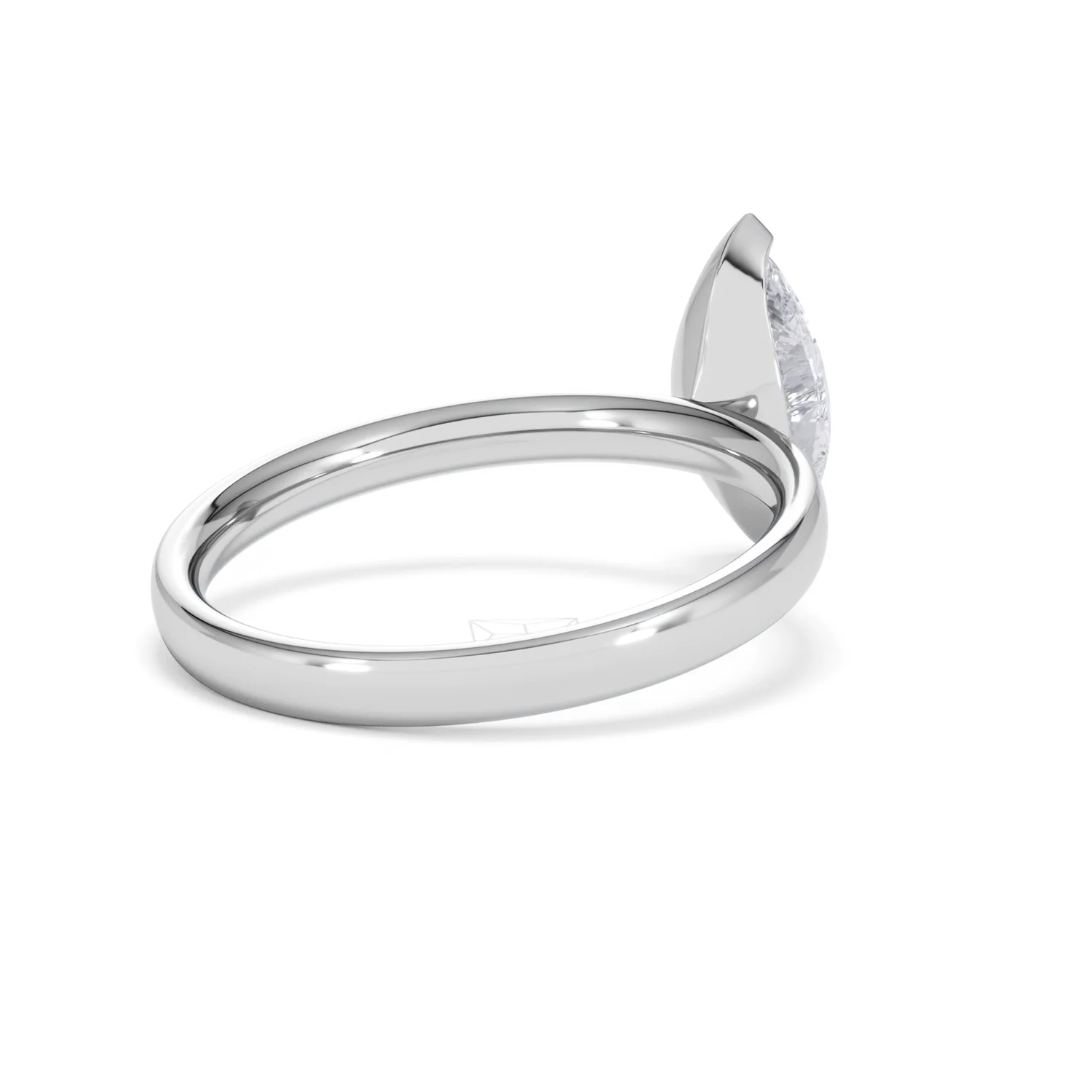 Origin 1.00ct Marquise Cut Lab Diamond Solitaire Engagement Ring in Platinum - Image 39