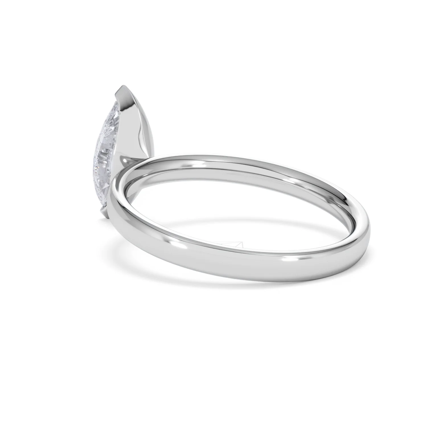 Origin 1.00ct Marquise Cut Lab Diamond Solitaire Engagement Ring in Platinum - Image 58