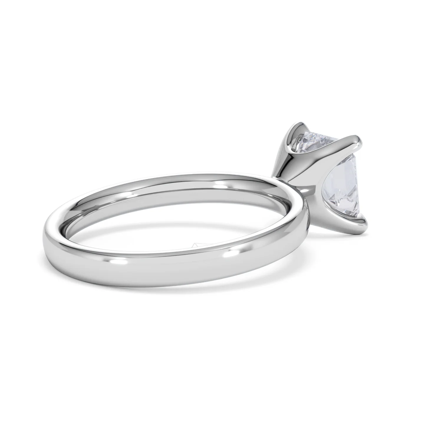 Origin 2.00ct Asscher Cut Lab Diamond Solitaire Engagement Ring in Platinum - Image 35