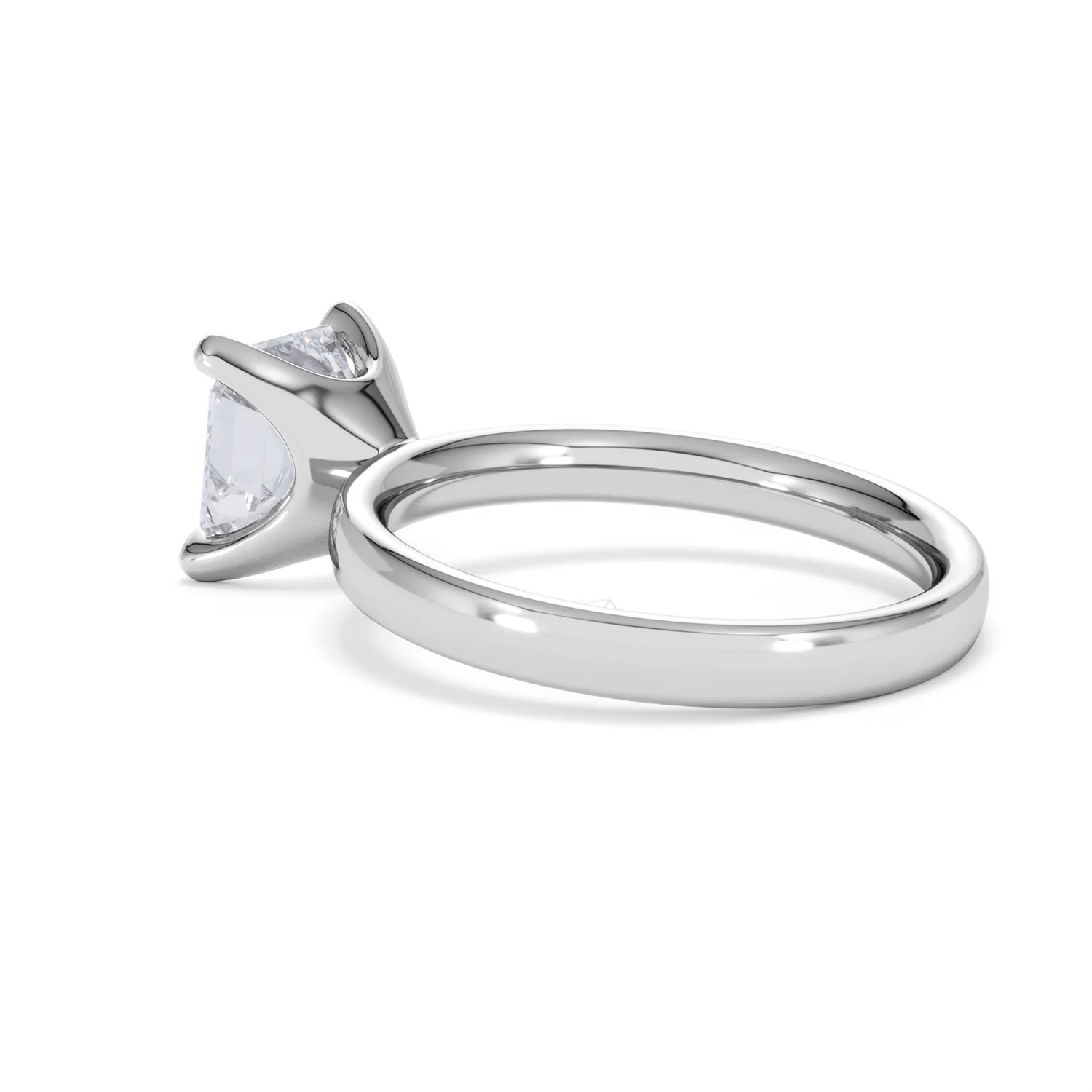Origin 2.00ct Asscher Cut Lab Diamond Solitaire Engagement Ring in Platinum - Image 59
