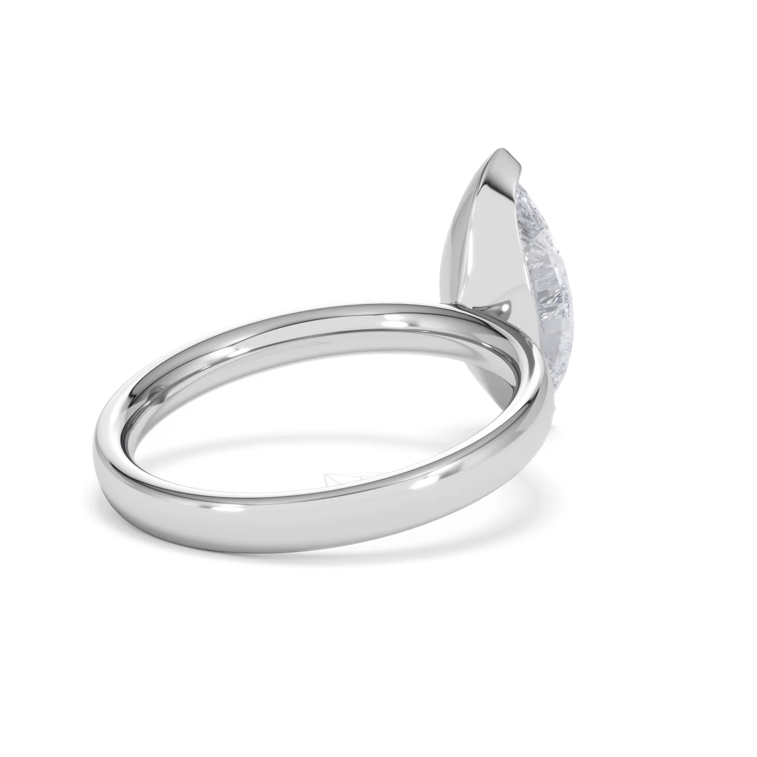Origin 2.00ct Marquise Cut Lab Diamond Solitaire Engagement Ring in 18K White Gold - Image 38