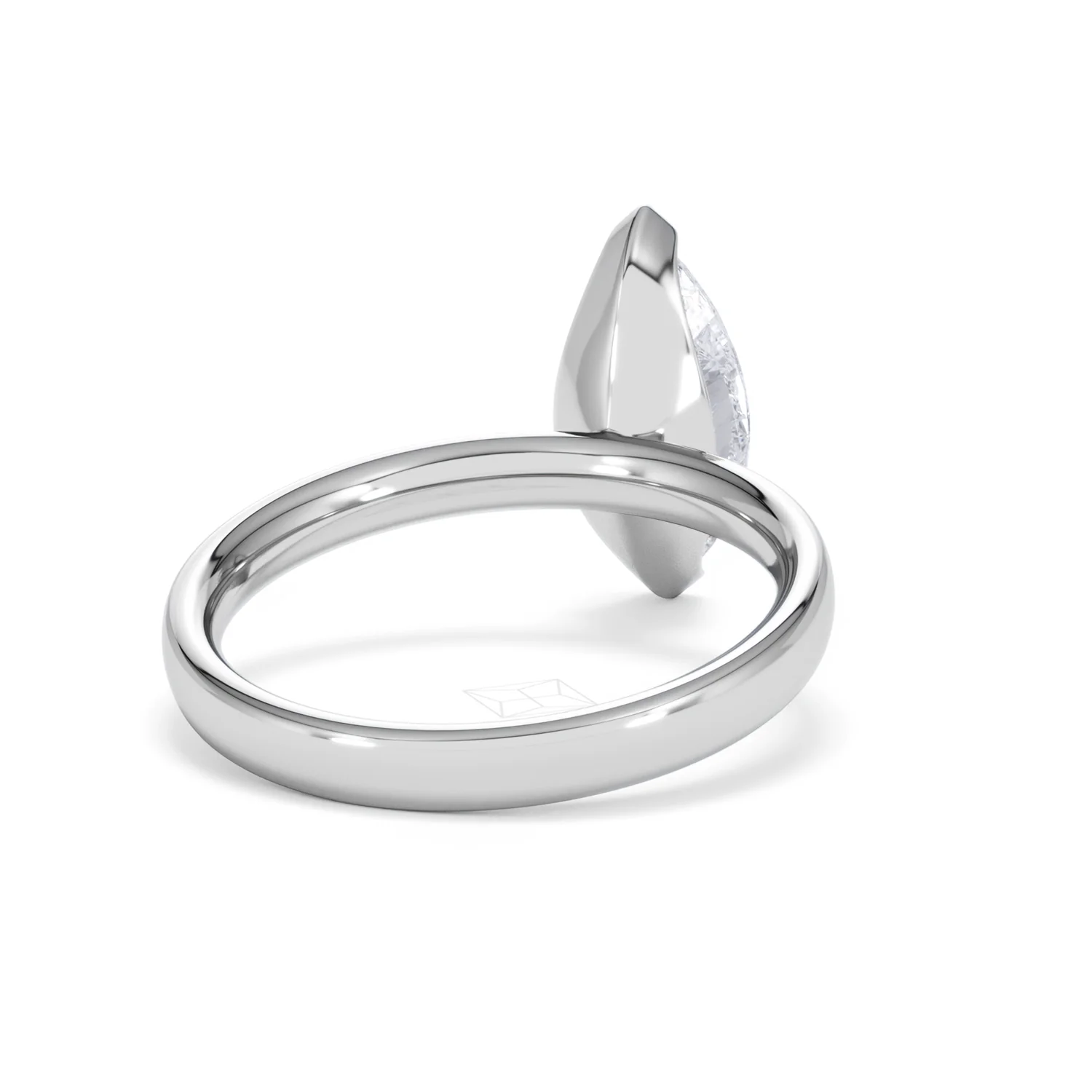 Origin 2.00ct Marquise Cut Lab Diamond Solitaire Engagement Ring in 18K White Gold - Image 42