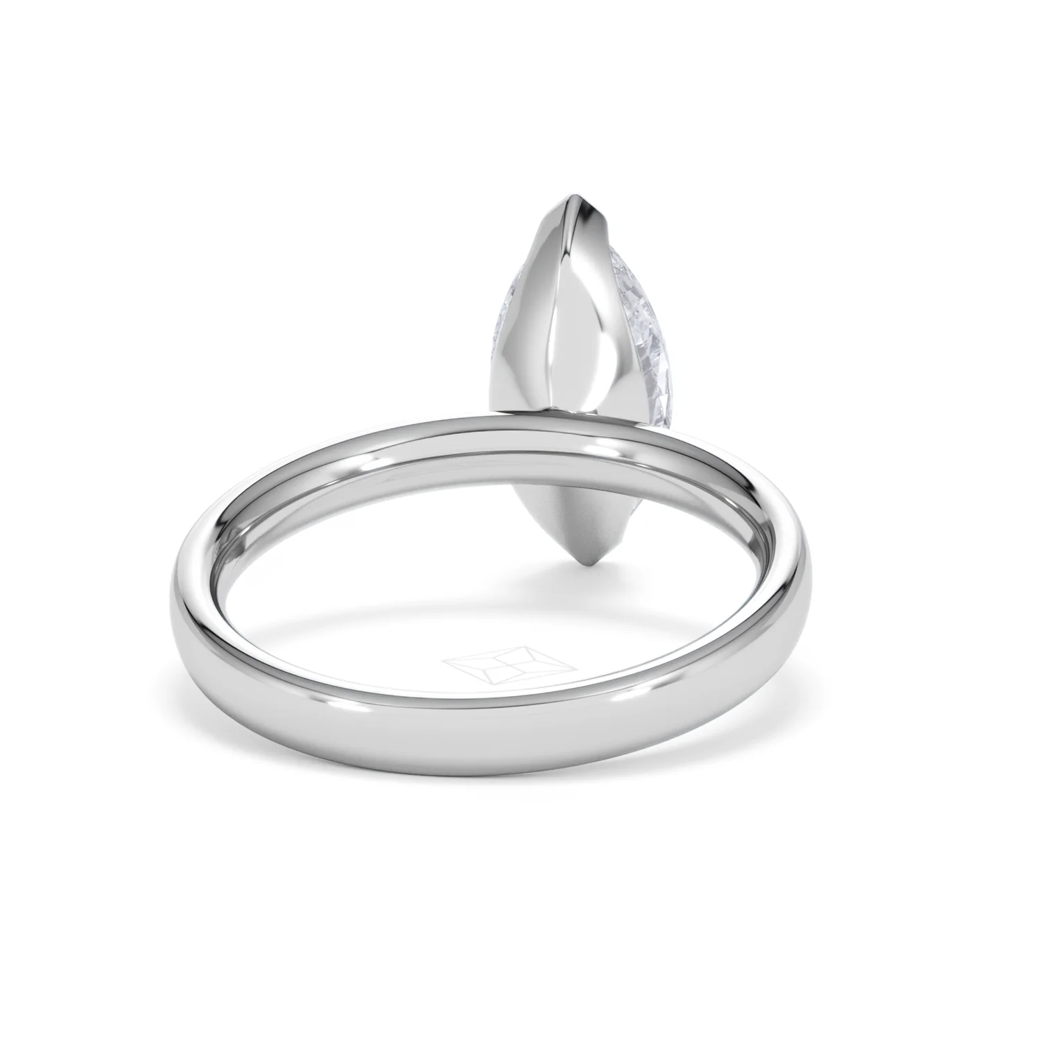 Origin 2.00ct Marquise Cut Lab Diamond Solitaire Engagement Ring in 18K White Gold - Image 44