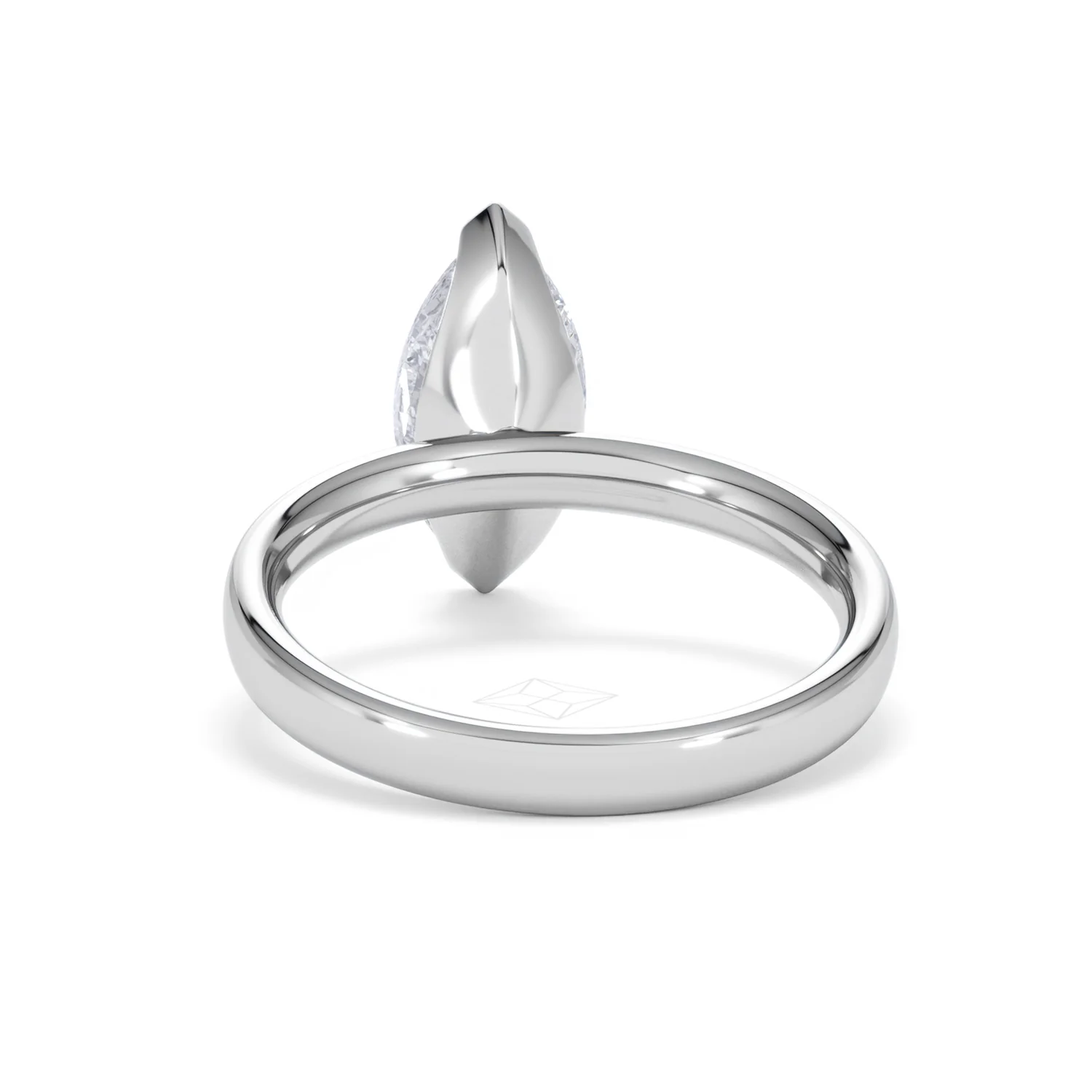 Origin 2.00ct Marquise Cut Lab Diamond Solitaire Engagement Ring in 18K White Gold - Image 49