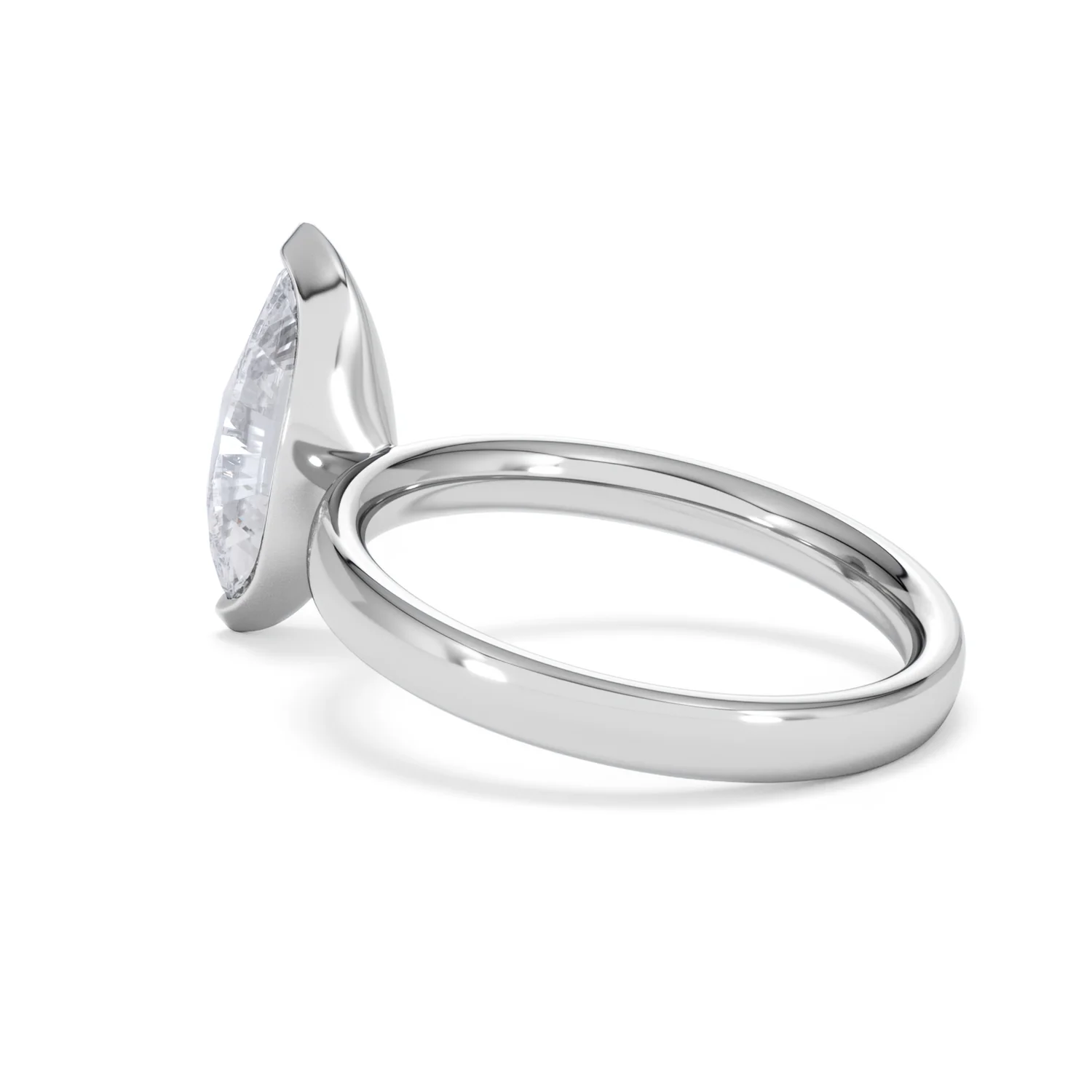 Origin 2.00ct Marquise Cut Lab Diamond Solitaire Engagement Ring in 18K White Gold - Image 59