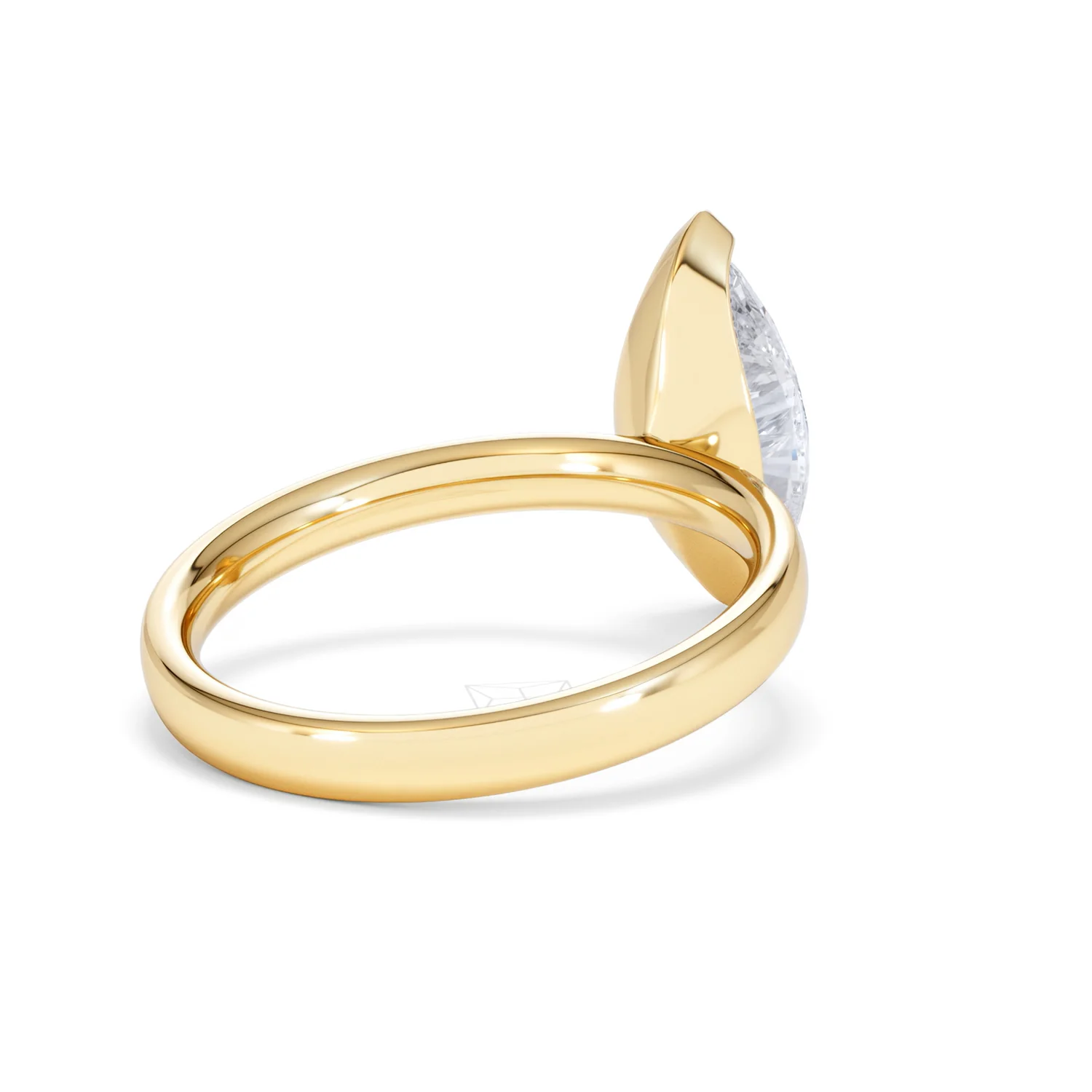 Origin 2.00ct Marquise Cut Lab Diamond Solitaire Engagement Ring in 18K Yellow Gold - Image 39