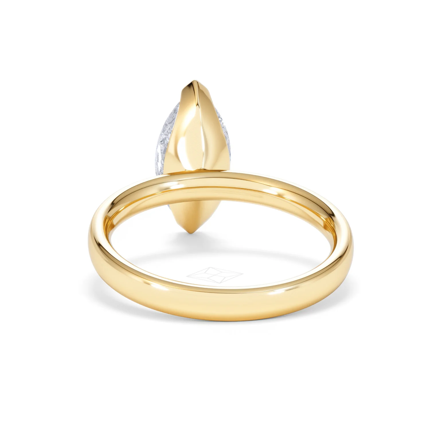 Origin 2.00ct Marquise Cut Lab Diamond Solitaire Engagement Ring in 18K Yellow Gold - Image 49