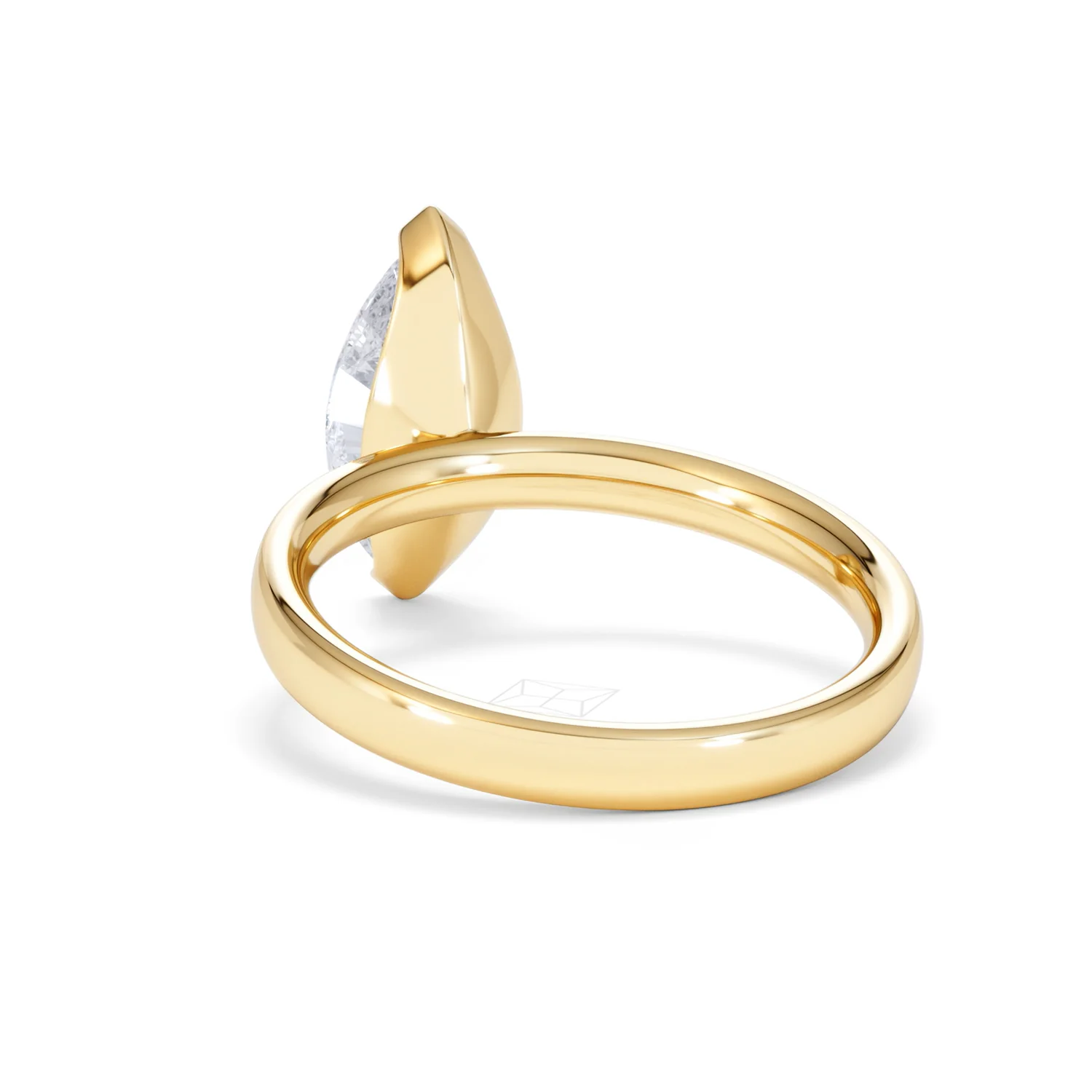 Origin 2.00ct Marquise Cut Lab Diamond Solitaire Engagement Ring in 18K Yellow Gold - Image 52