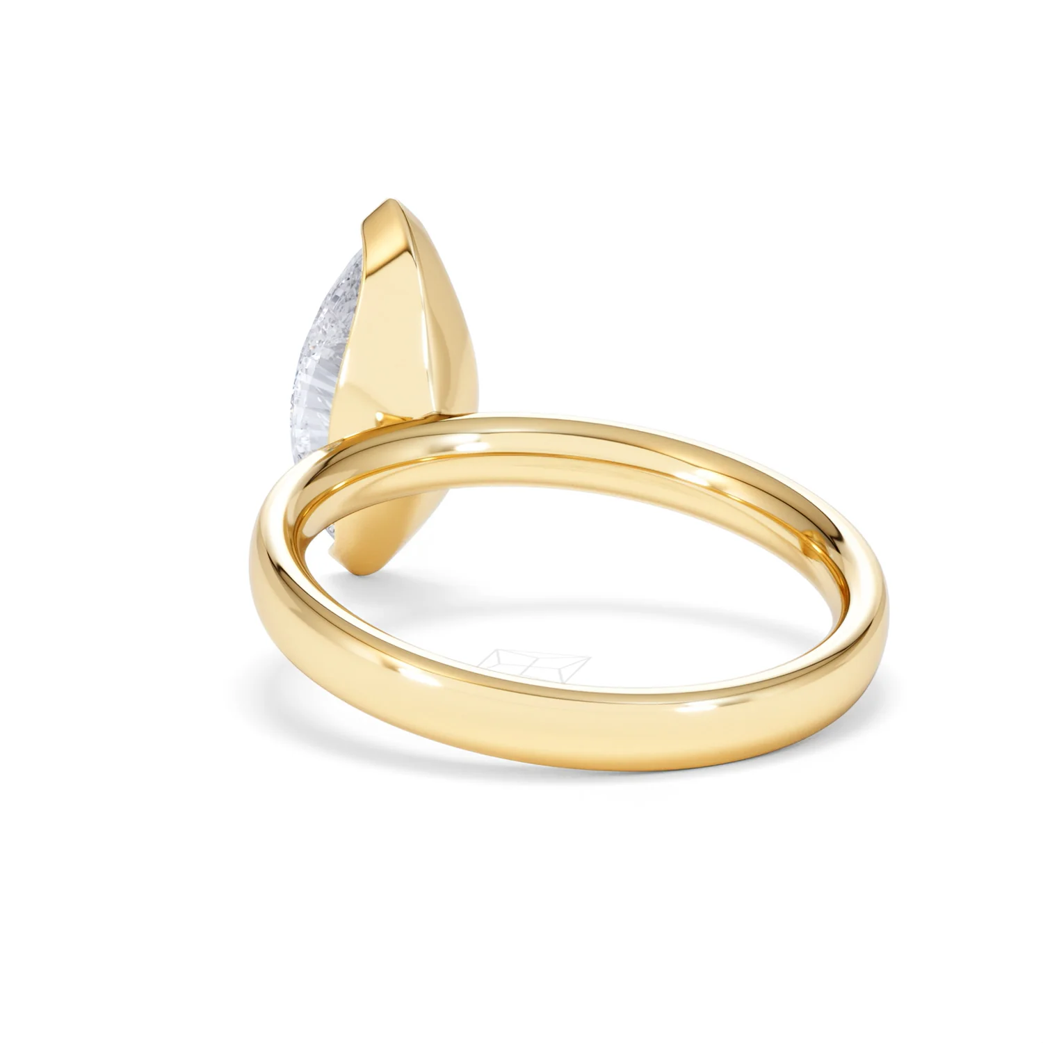 Origin 2.00ct Marquise Cut Lab Diamond Solitaire Engagement Ring in 18K Yellow Gold - Image 53
