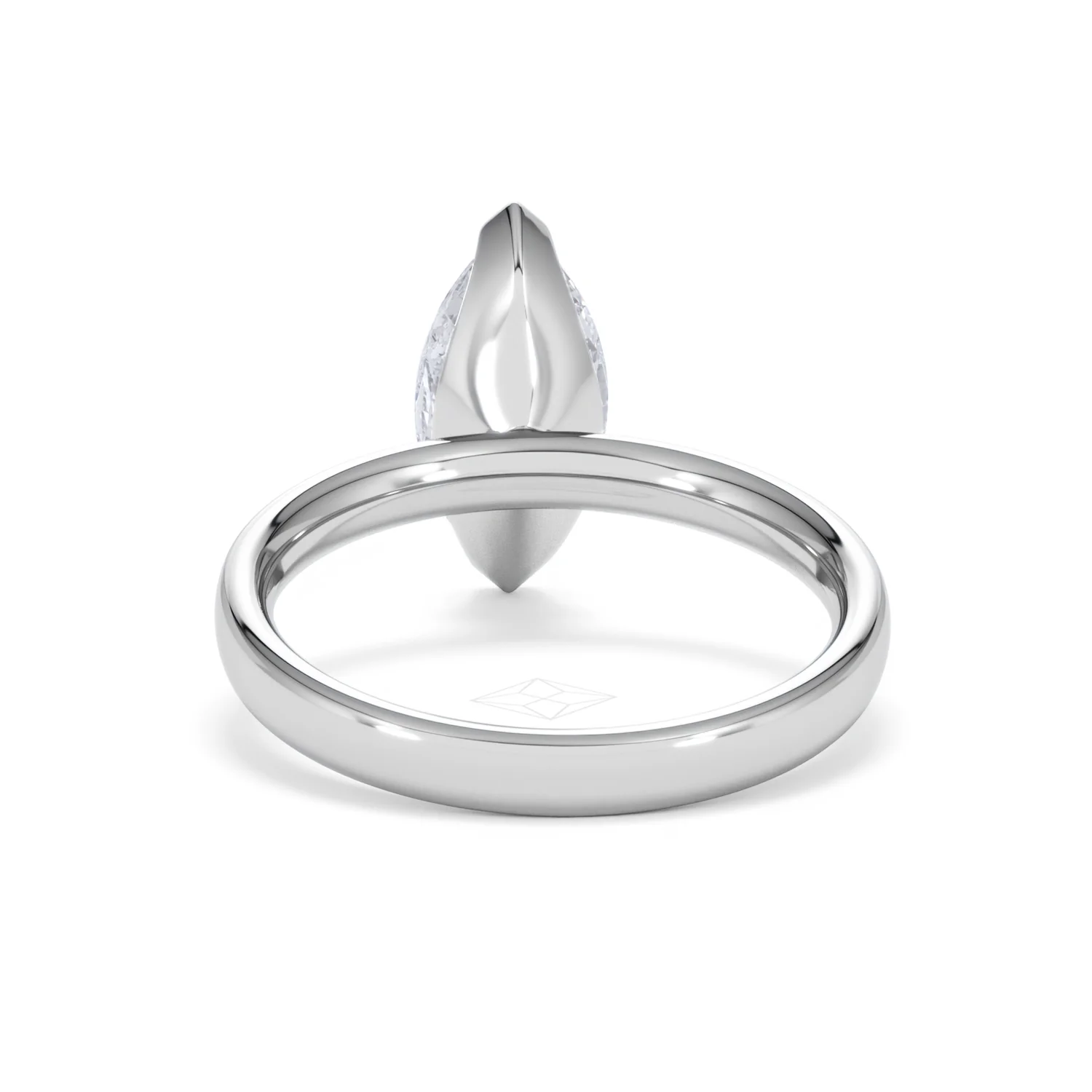 Origin 2.00ct Marquise Cut Lab Diamond Solitaire Engagement Ring in Platinum - Image 48