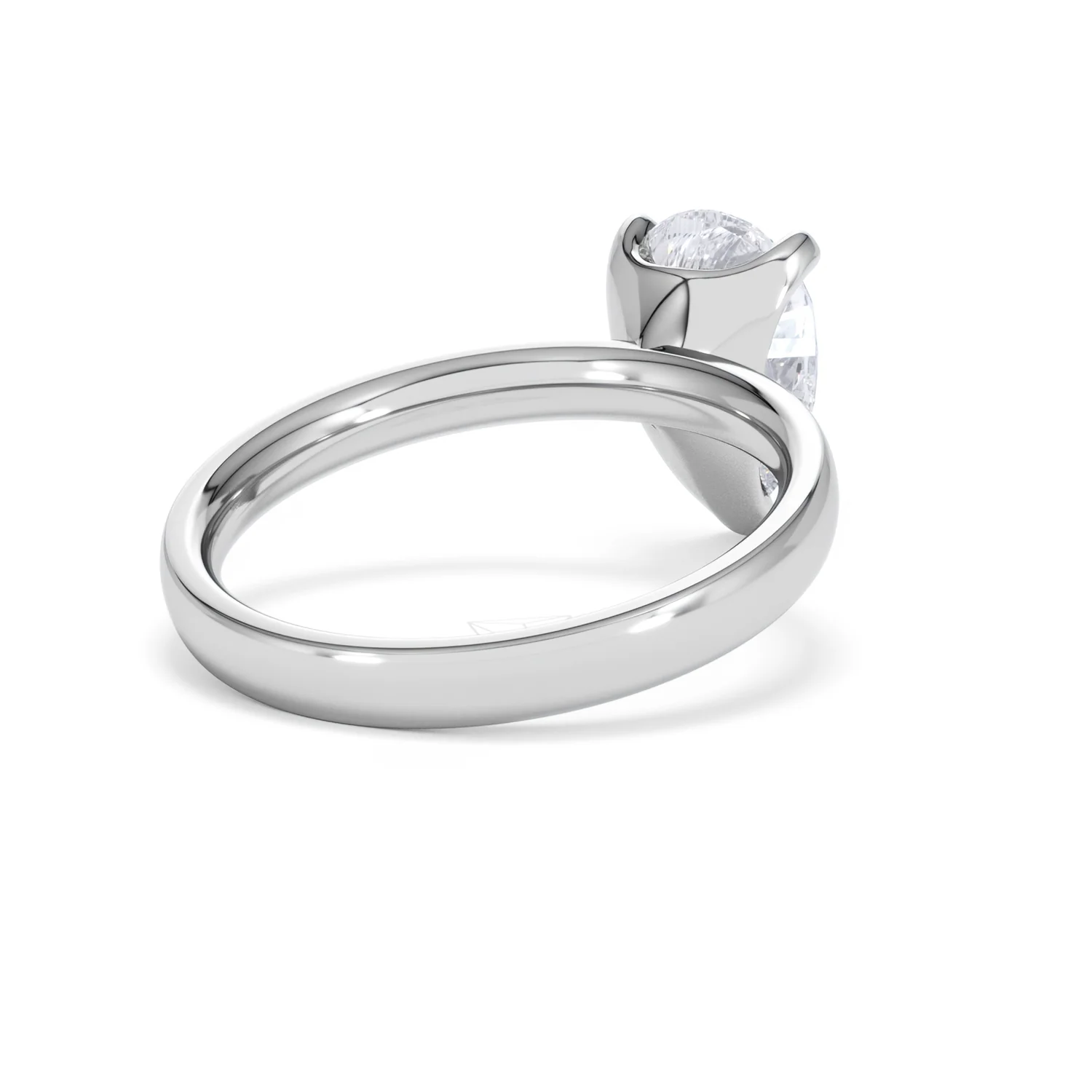 Origin 2.00ct Pear Cut Lab Diamond Solitaire Engagement Ring in Platinum - Image 40