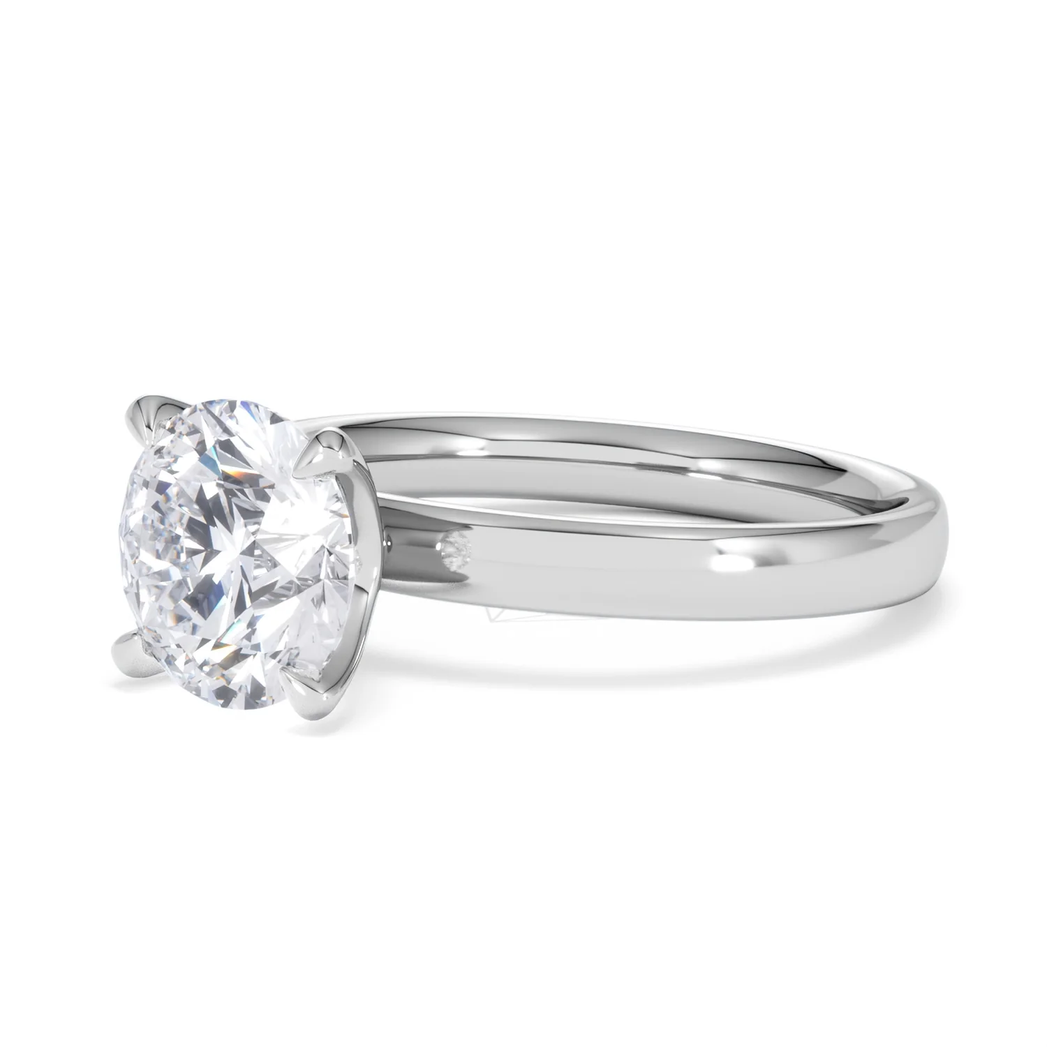 Origin 2.00ct Round Cut Lab Diamond Solitaire Engagement Ring in 18K White Gold - Image 78