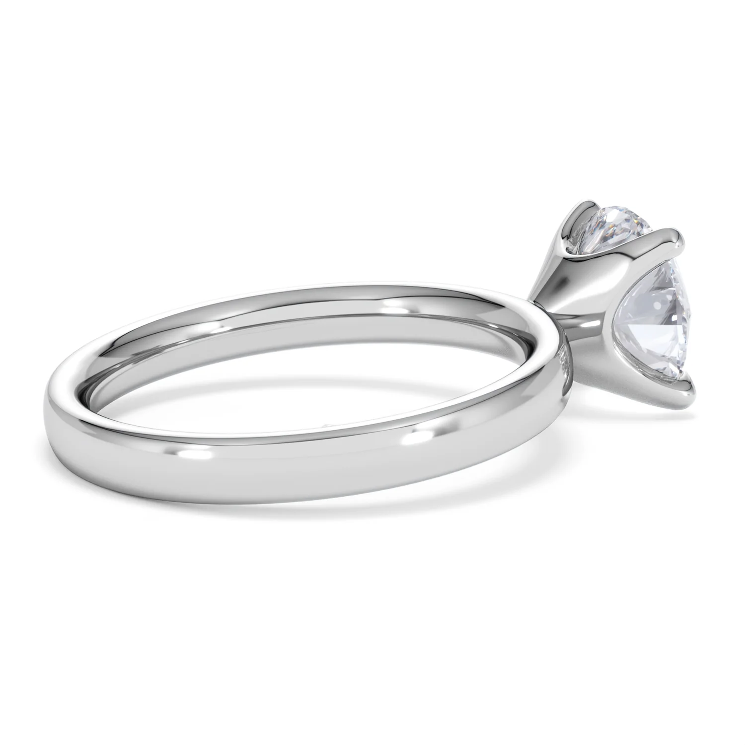Origin 2.00ct Round Cut Lab Diamond Solitaire Engagement Ring in Platinum - Image 33