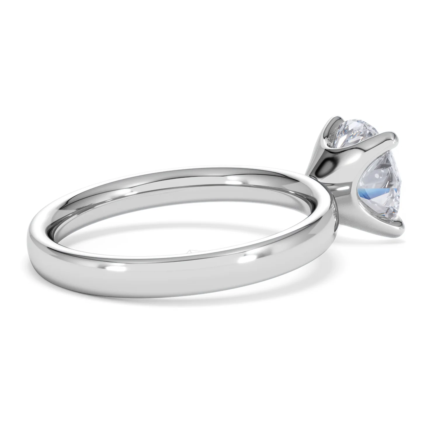 Origin 2.00ct Round Cut Lab Diamond Solitaire Engagement Ring in Platinum - Image 34