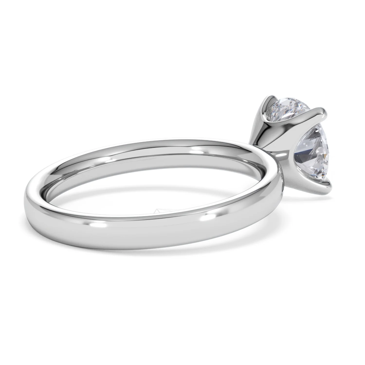 Origin 2.00ct Round Cut Lab Diamond Solitaire Engagement Ring in Platinum - Image 35