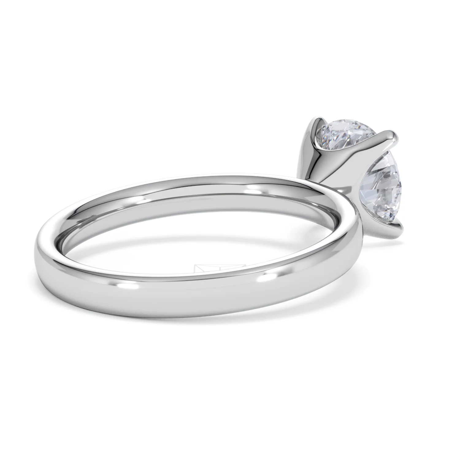 Origin 2.00ct Round Cut Lab Diamond Solitaire Engagement Ring in Platinum - Image 37