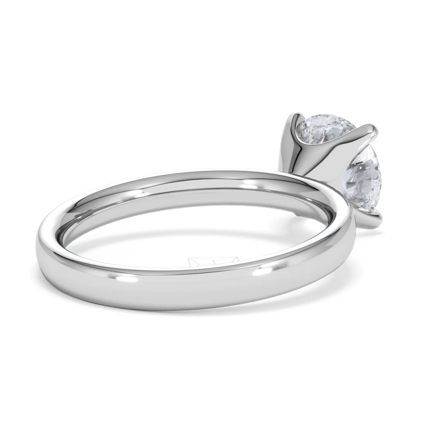 Origin 2.00ct Round Cut Lab Diamond Solitaire Engagement Ring in Platinum - Image 38
