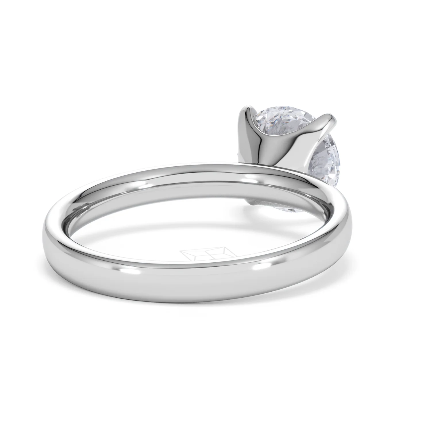 Origin 2.00ct Round Cut Lab Diamond Solitaire Engagement Ring in Platinum - Image 41