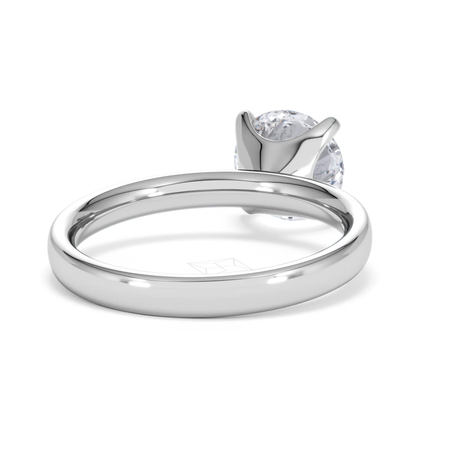 Origin 2.00ct Round Cut Lab Diamond Solitaire Engagement Ring in Platinum - Image 42