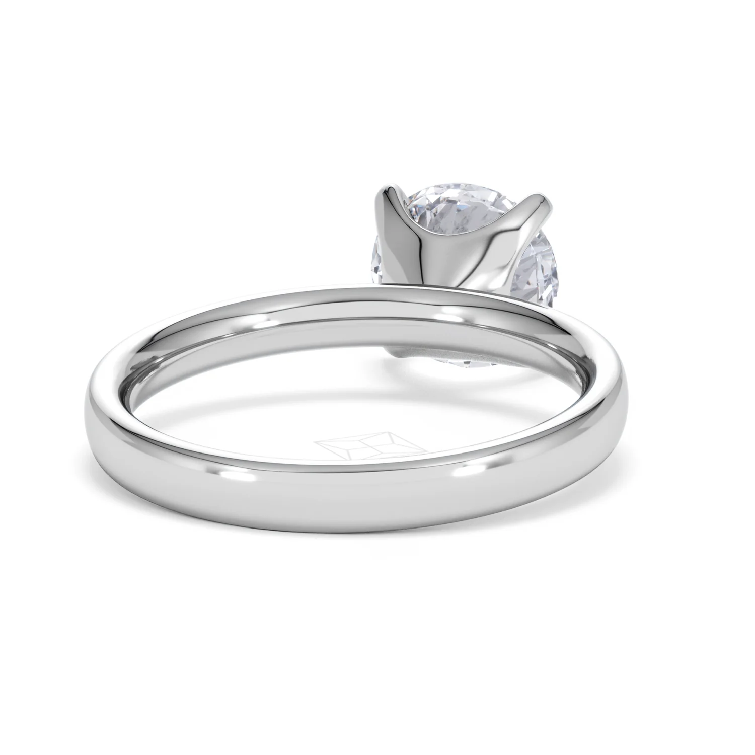 Origin 2.00ct Round Cut Lab Diamond Solitaire Engagement Ring in Platinum - Image 43