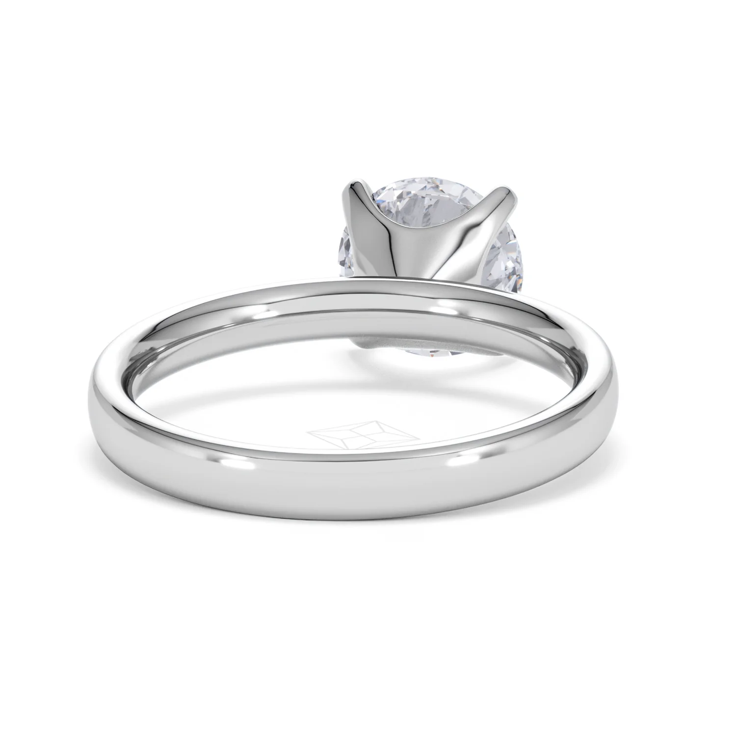 Origin 2.00ct Round Cut Lab Diamond Solitaire Engagement Ring in Platinum - Image 44