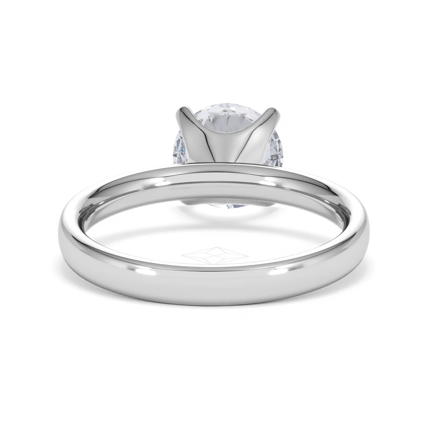Origin 2.00ct Round Cut Lab Diamond Solitaire Engagement Ring in Platinum - Image 46