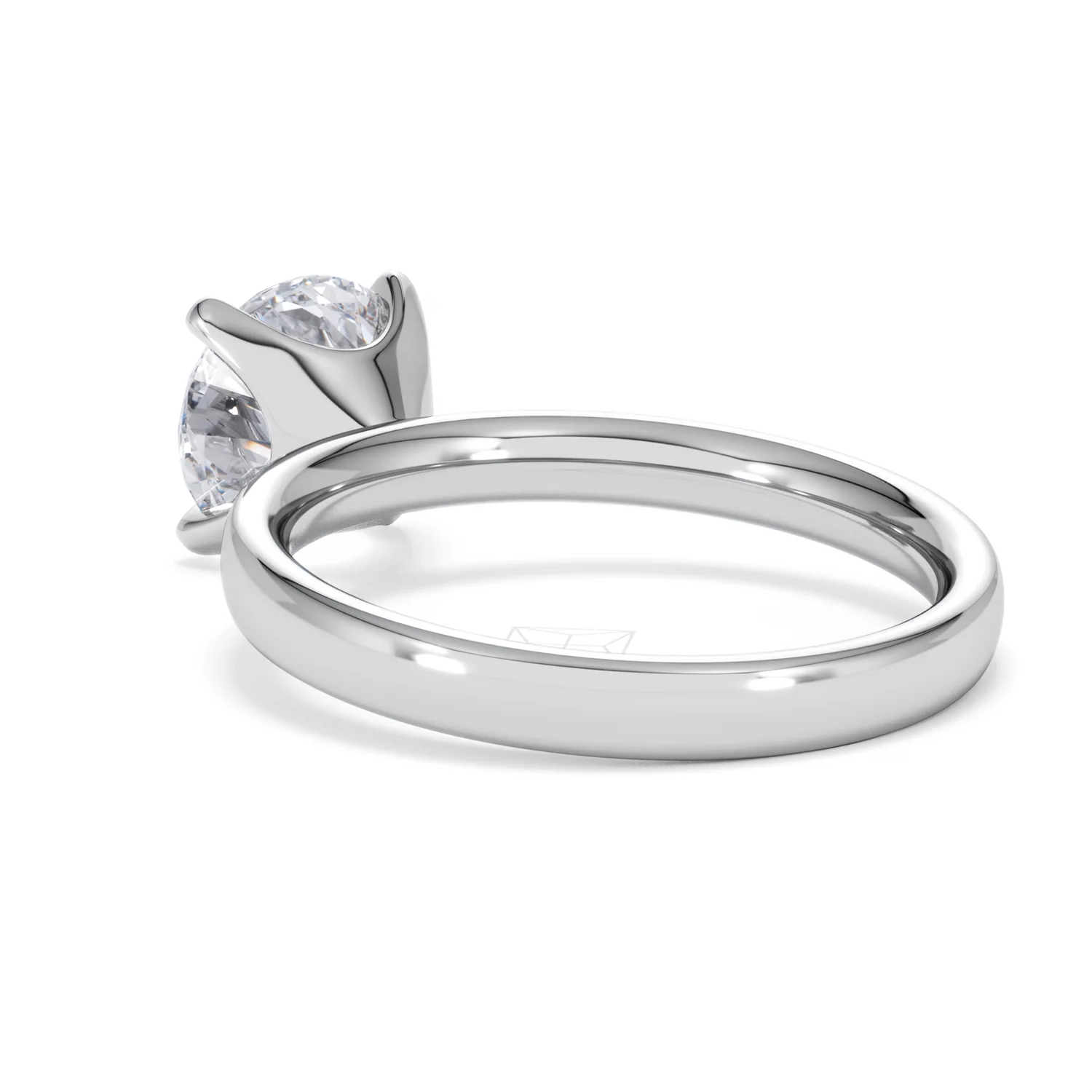 Origin 2.00ct Round Cut Lab Diamond Solitaire Engagement Ring in Platinum - Image 55