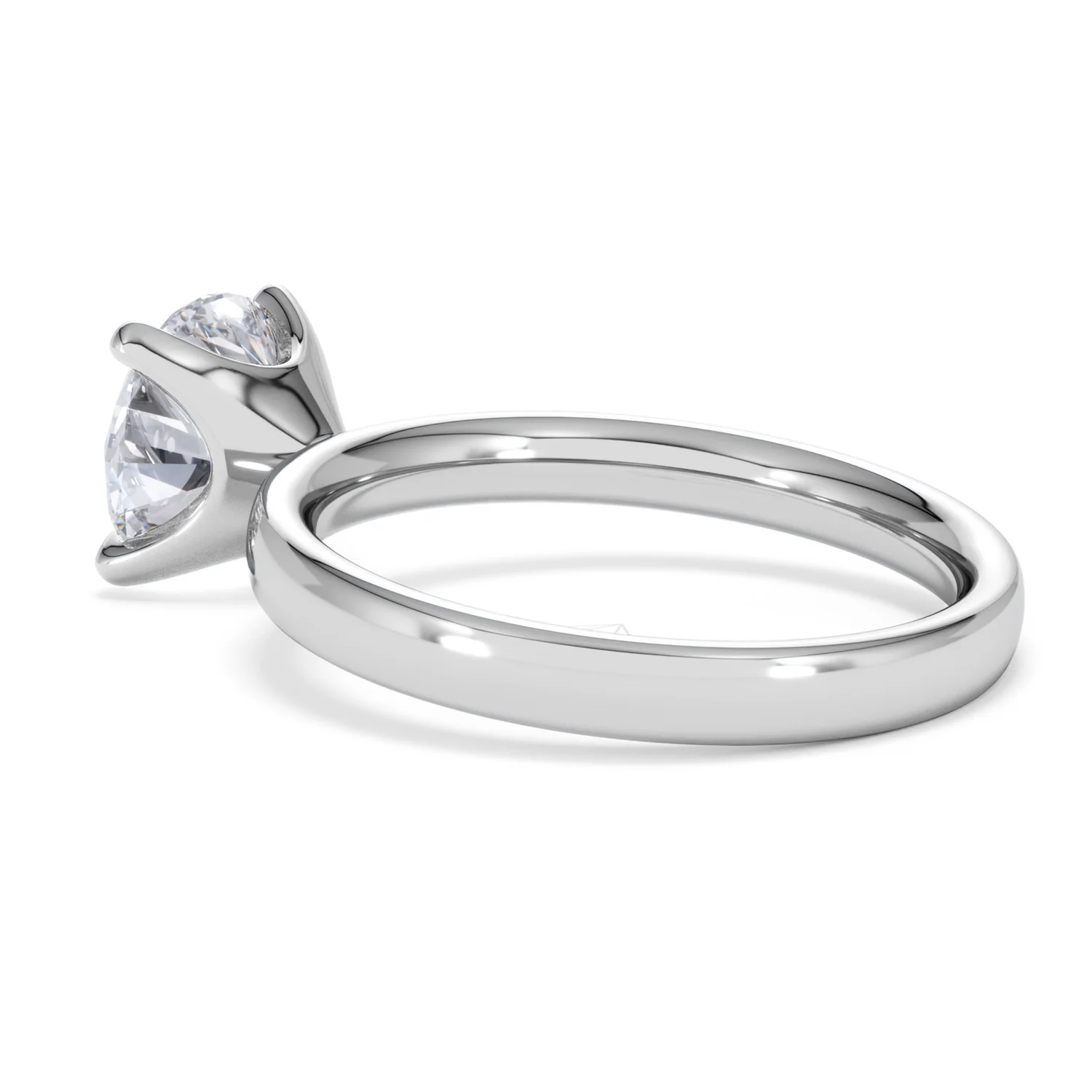 Origin 2.00ct Round Cut Lab Diamond Solitaire Engagement Ring in Platinum - Image 59