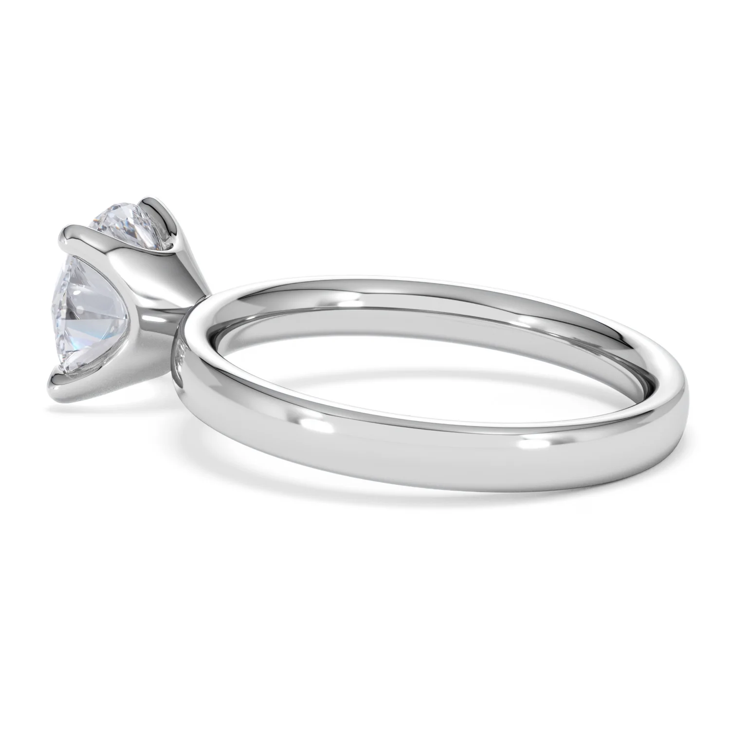 Origin 2.00ct Round Cut Lab Diamond Solitaire Engagement Ring in Platinum - Image 61