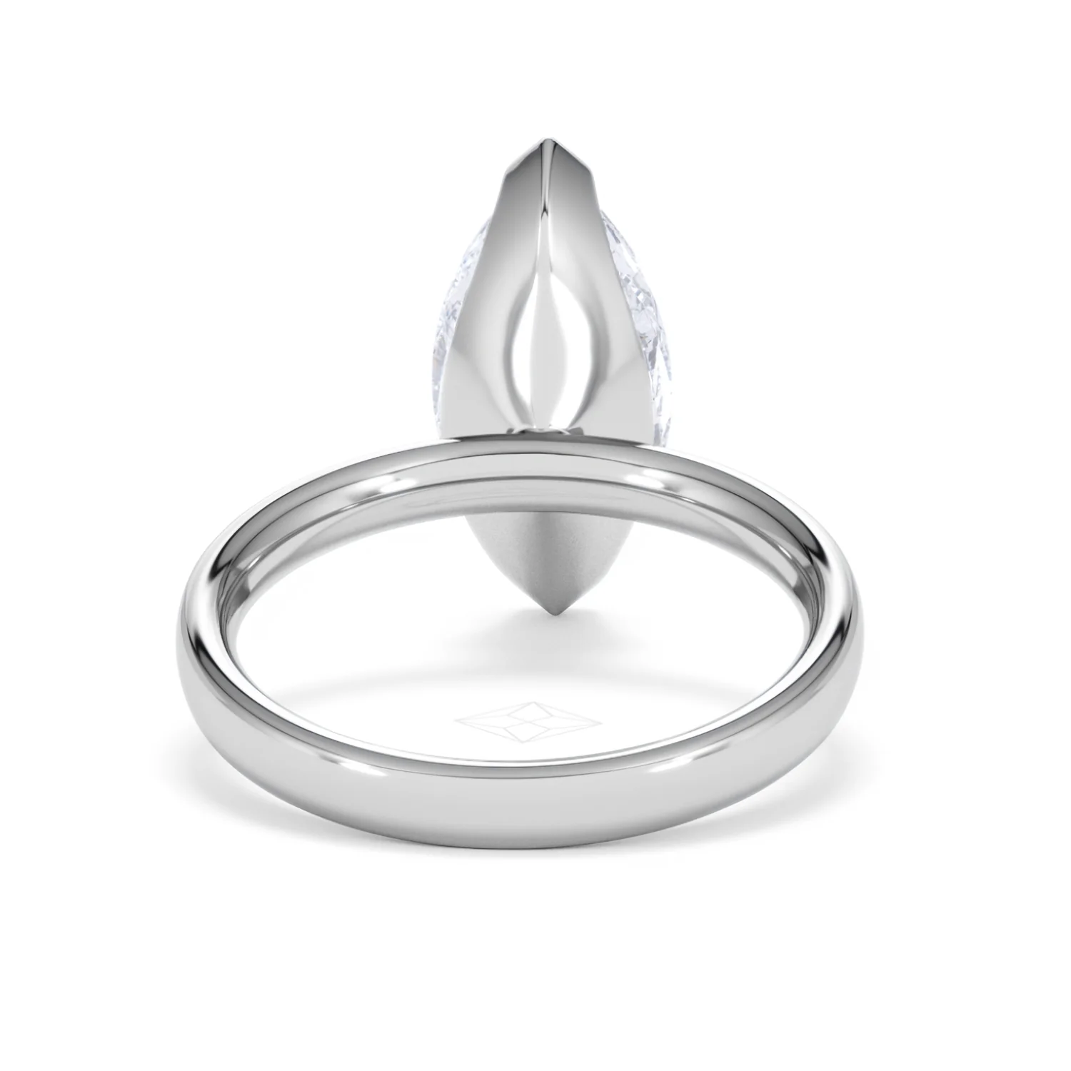 Origin 3.00ct Marquise Cut Lab Diamond Solitaire Engagement Ring in 18K White Gold - Image 46