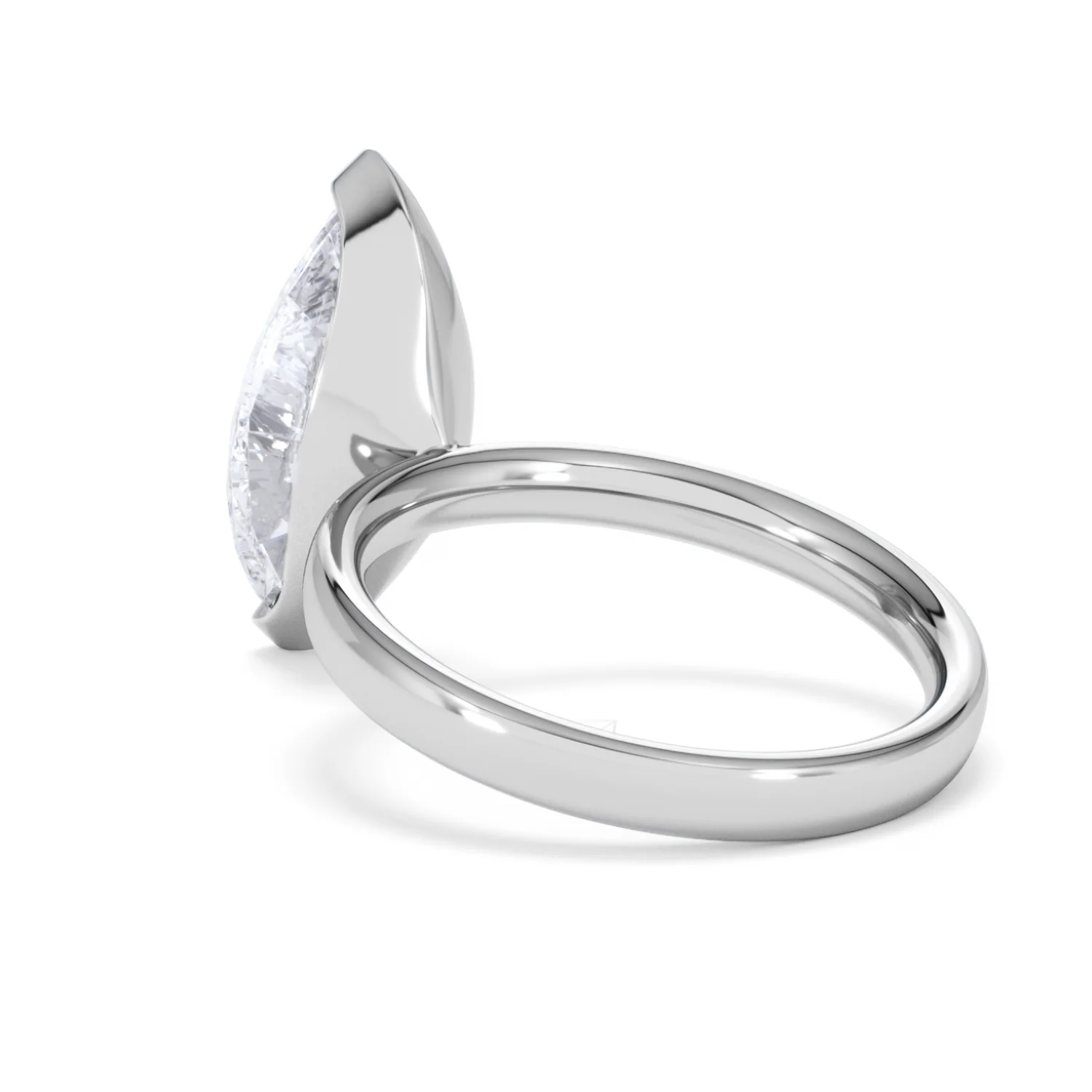 Origin 3.00ct Marquise Cut Lab Diamond Solitaire Engagement Ring in Platinum - Image 56