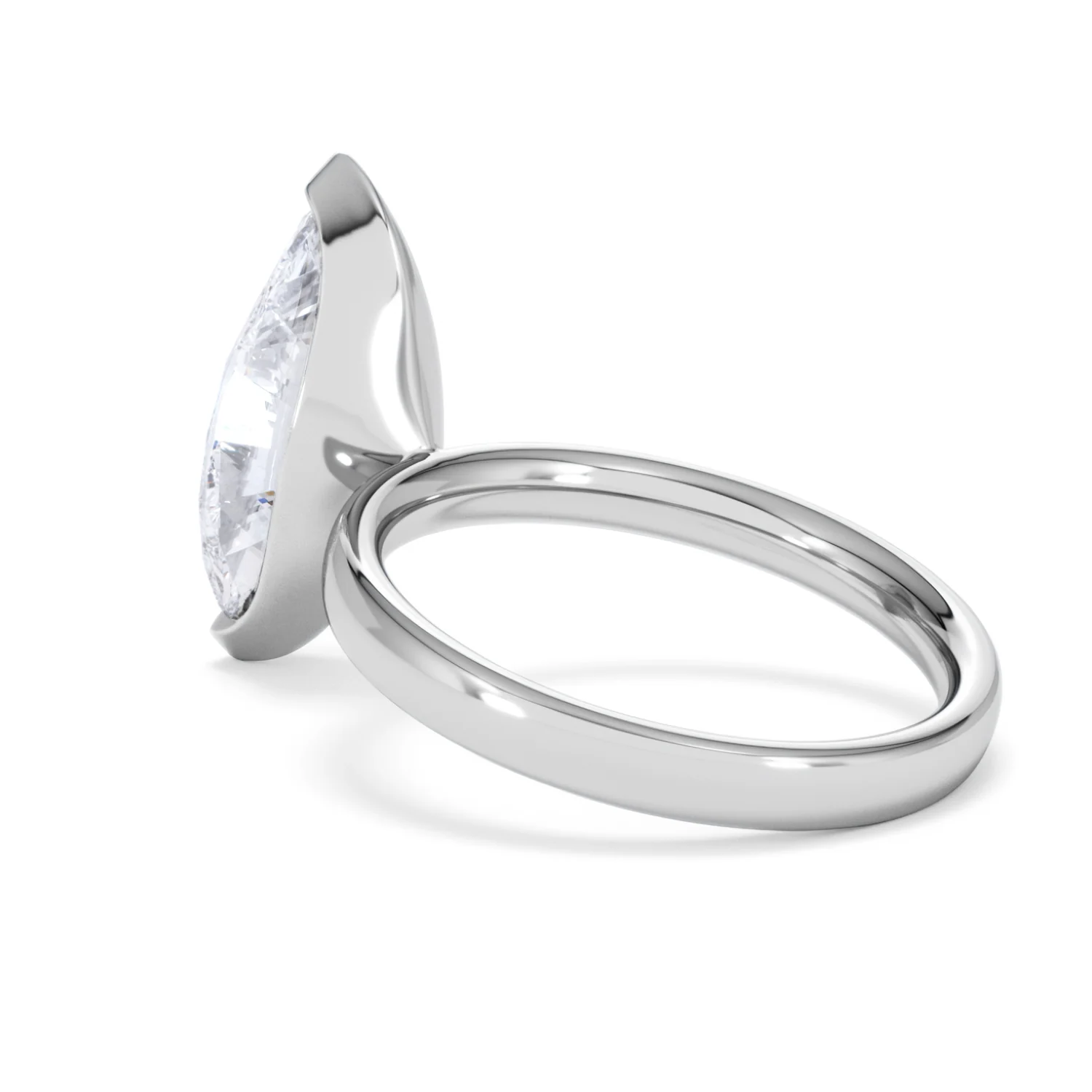 Origin 3.00ct Marquise Cut Lab Diamond Solitaire Engagement Ring in Platinum - Image 58