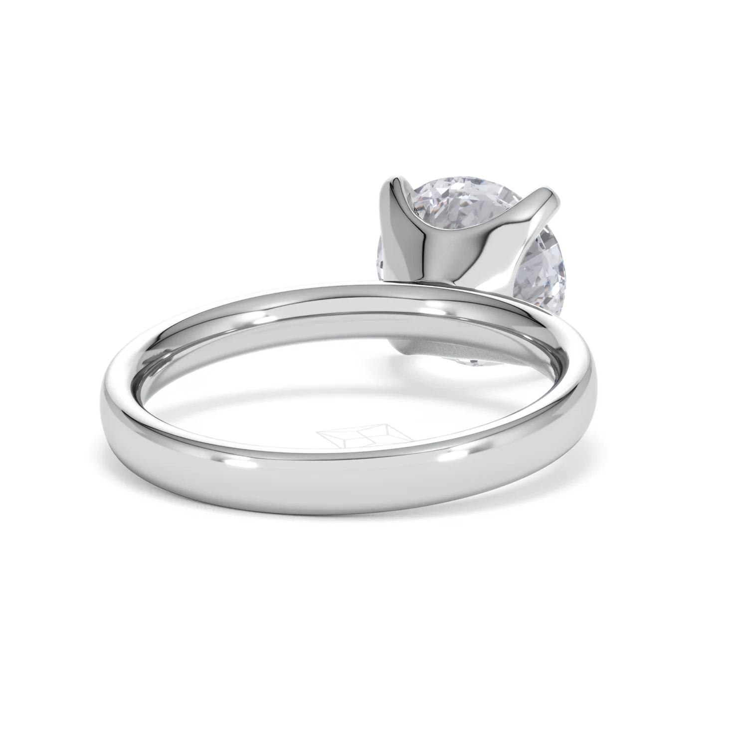 Origin 3.00ct Round Cut Lab Diamond Solitaire Engagement Ring in Platinum - Image 42